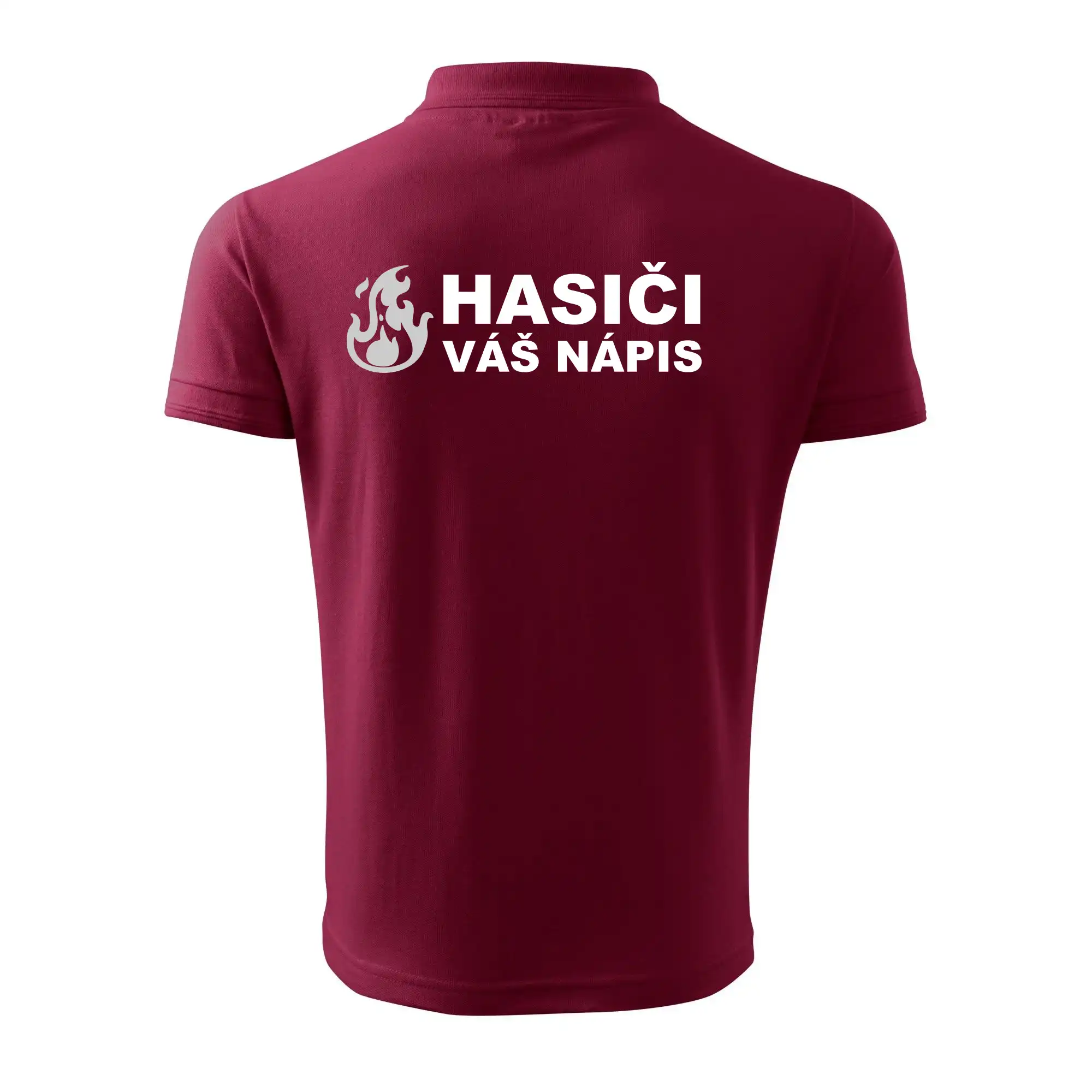 Hasiči REFLEXNÍ (oheň, Firesport, název sboru - vlastní nápis)