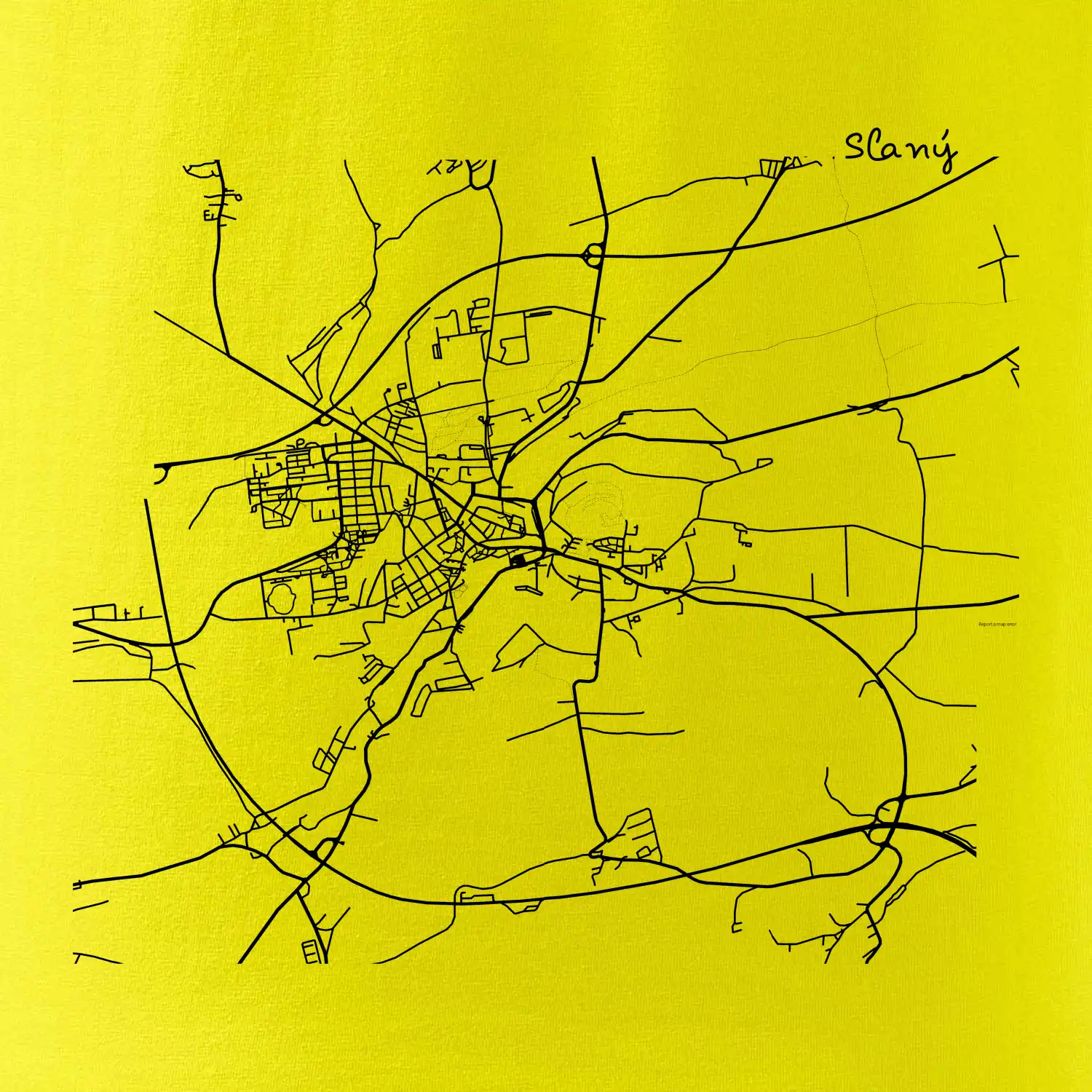 Černobílá mapa Cerhovice 267 61