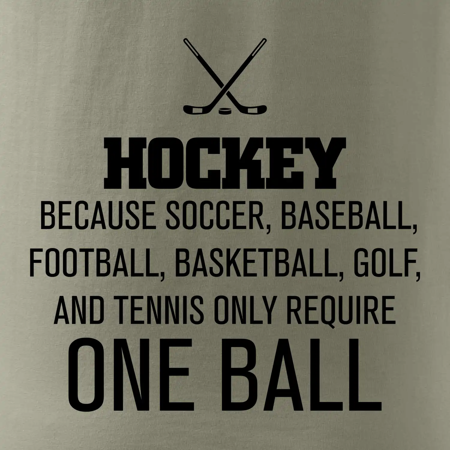 Hockey  - ona ball