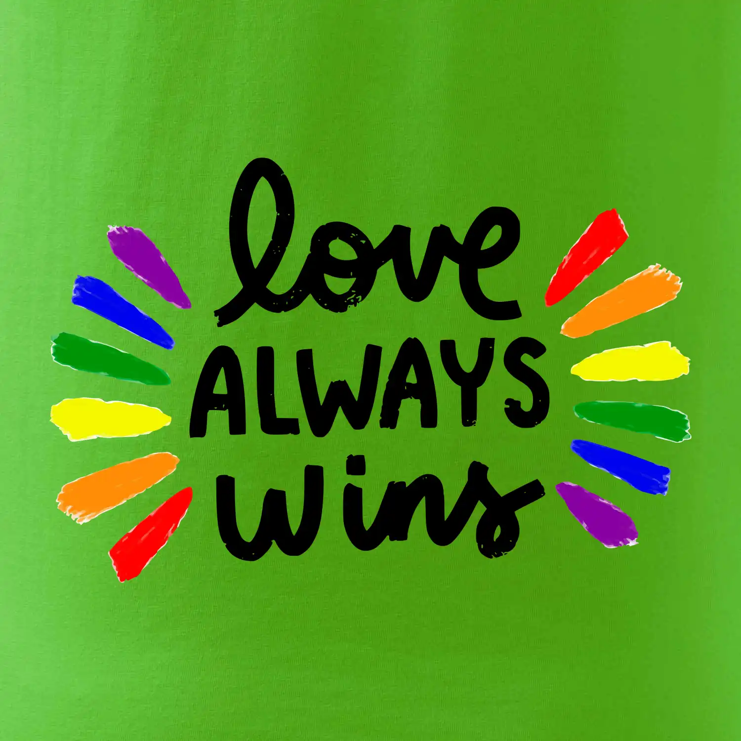 Love always win - čáry