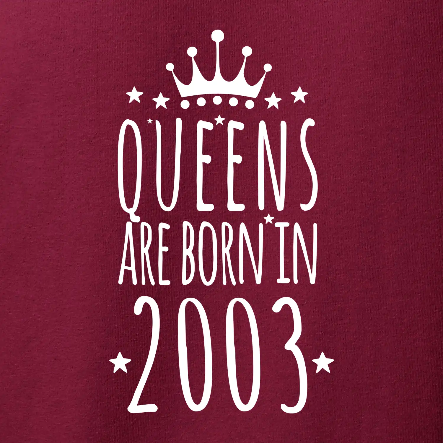 Queens are born in 2003