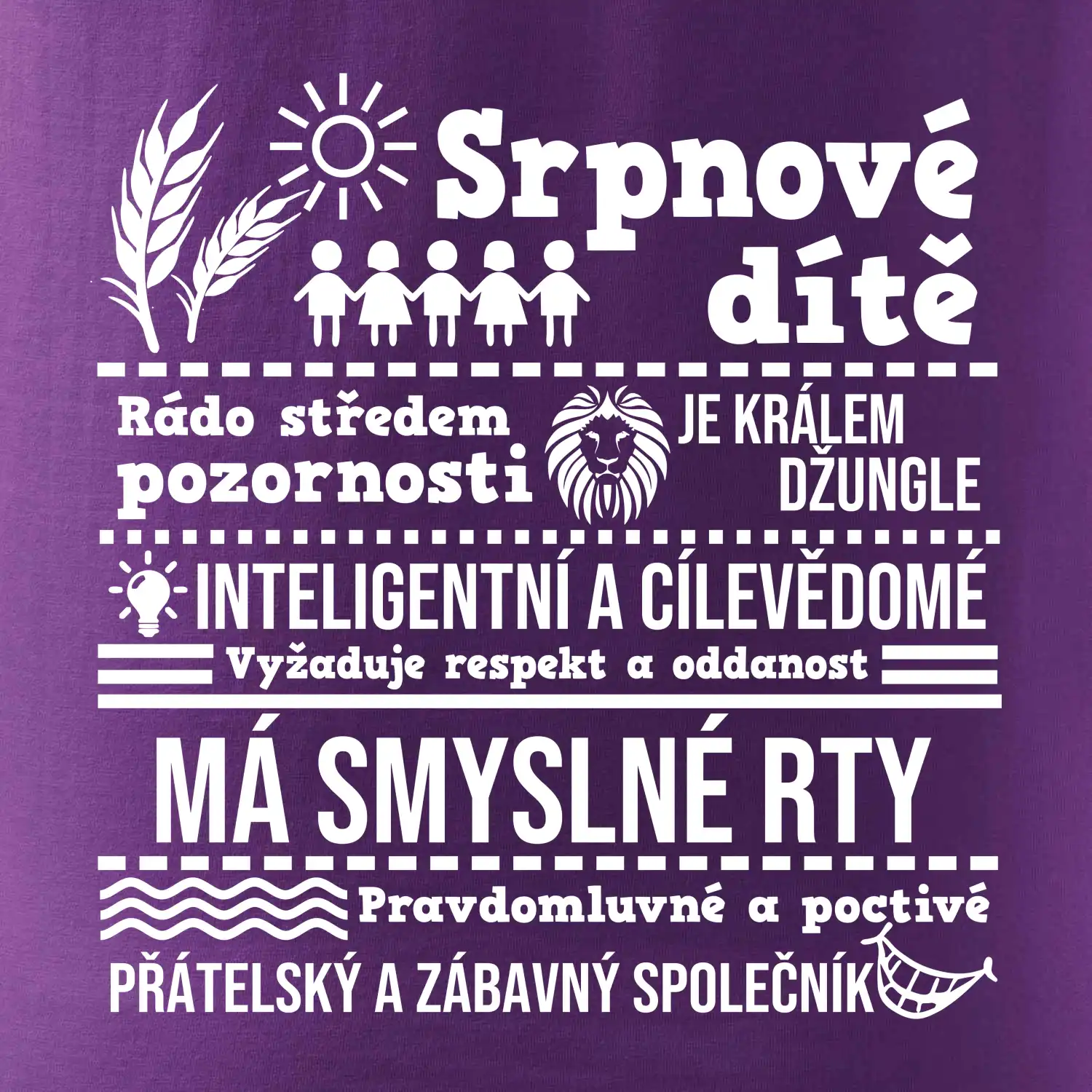 Narozeniny srpen
