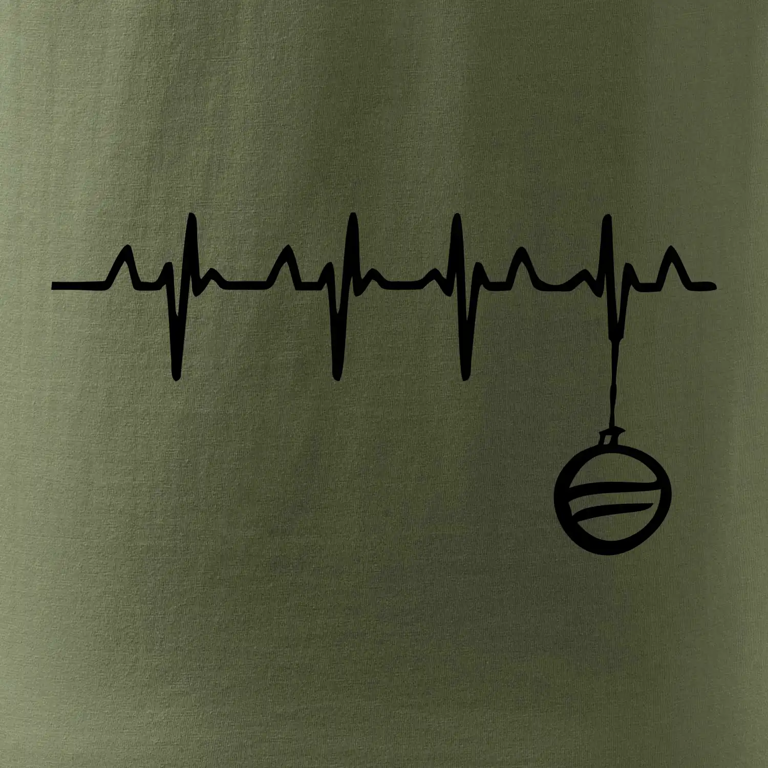 EKG Vánoční ozdoba