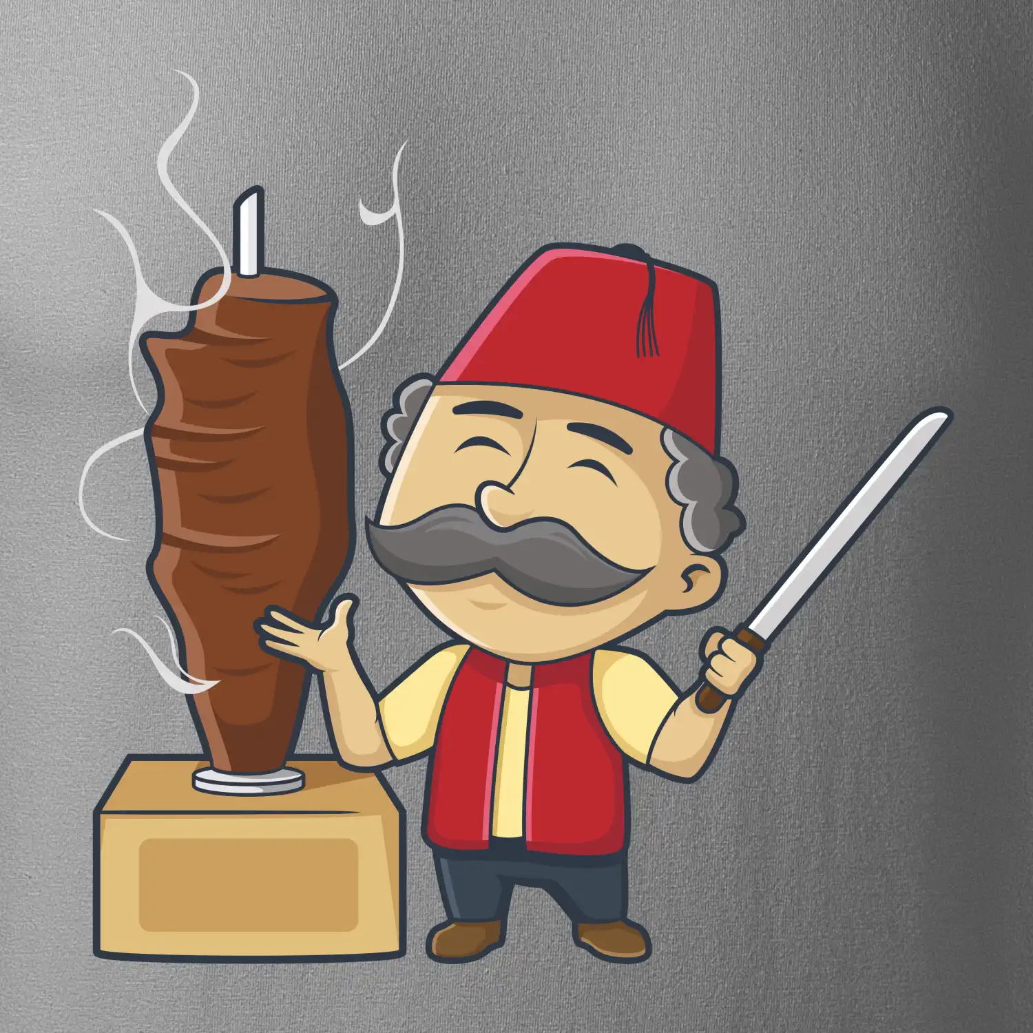 Kebab kuchař