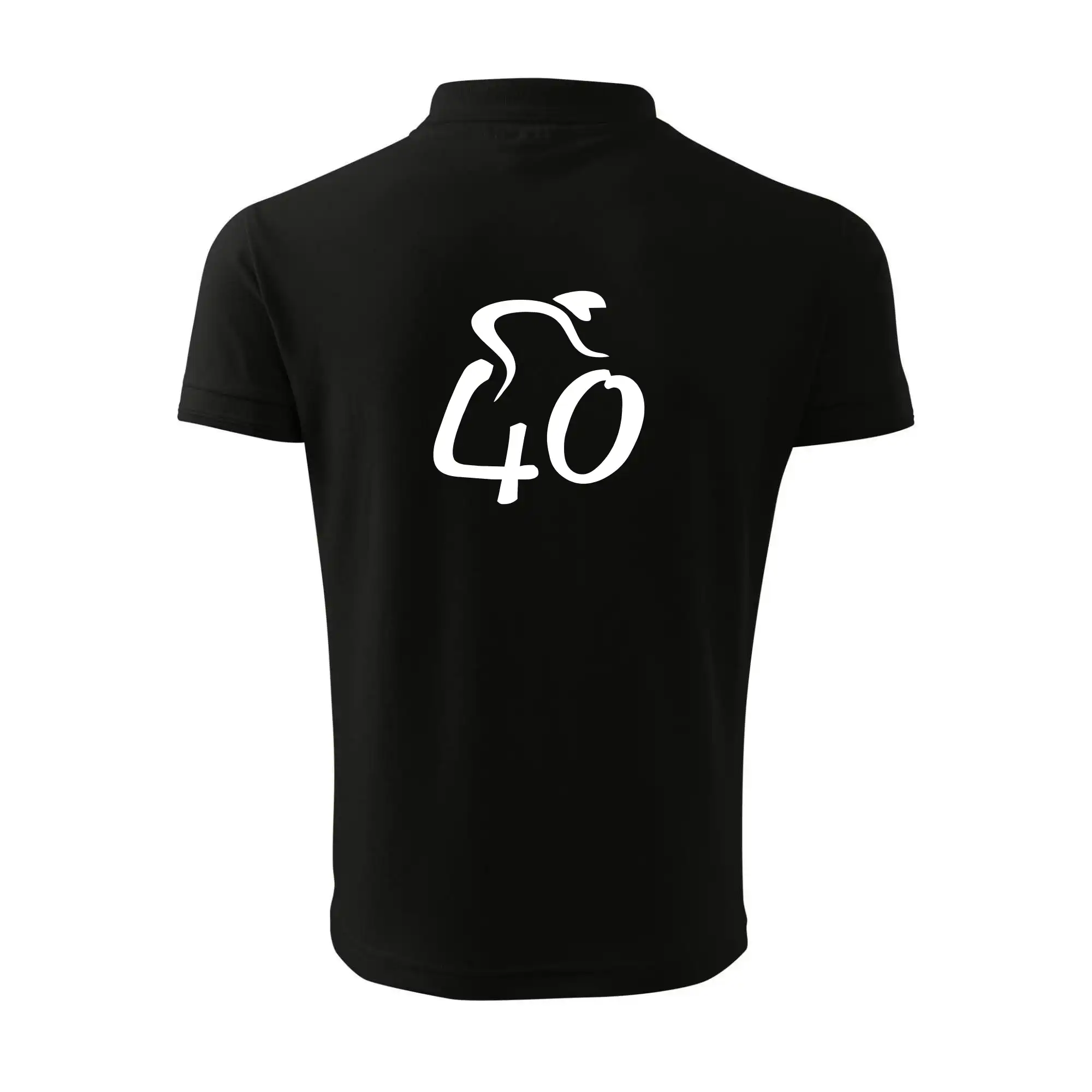 Cyklista slaví čtyřicítku (40)