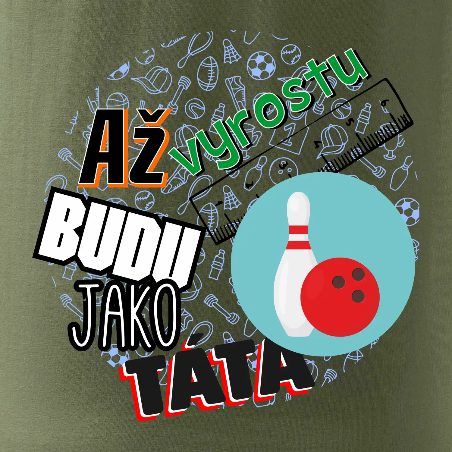 Až vyrostu budu jako táta - Bowling a kuželky