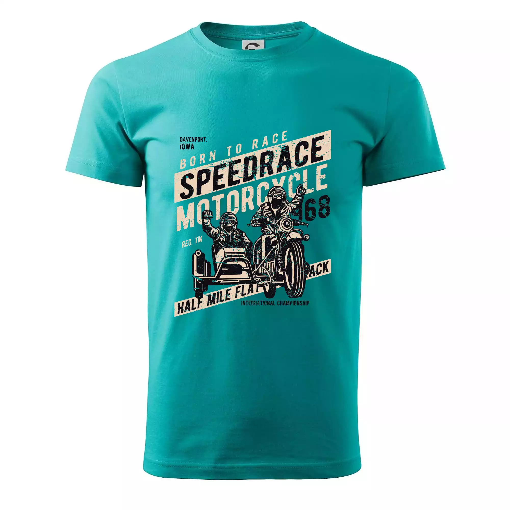 Speedrace motrcycle half mile