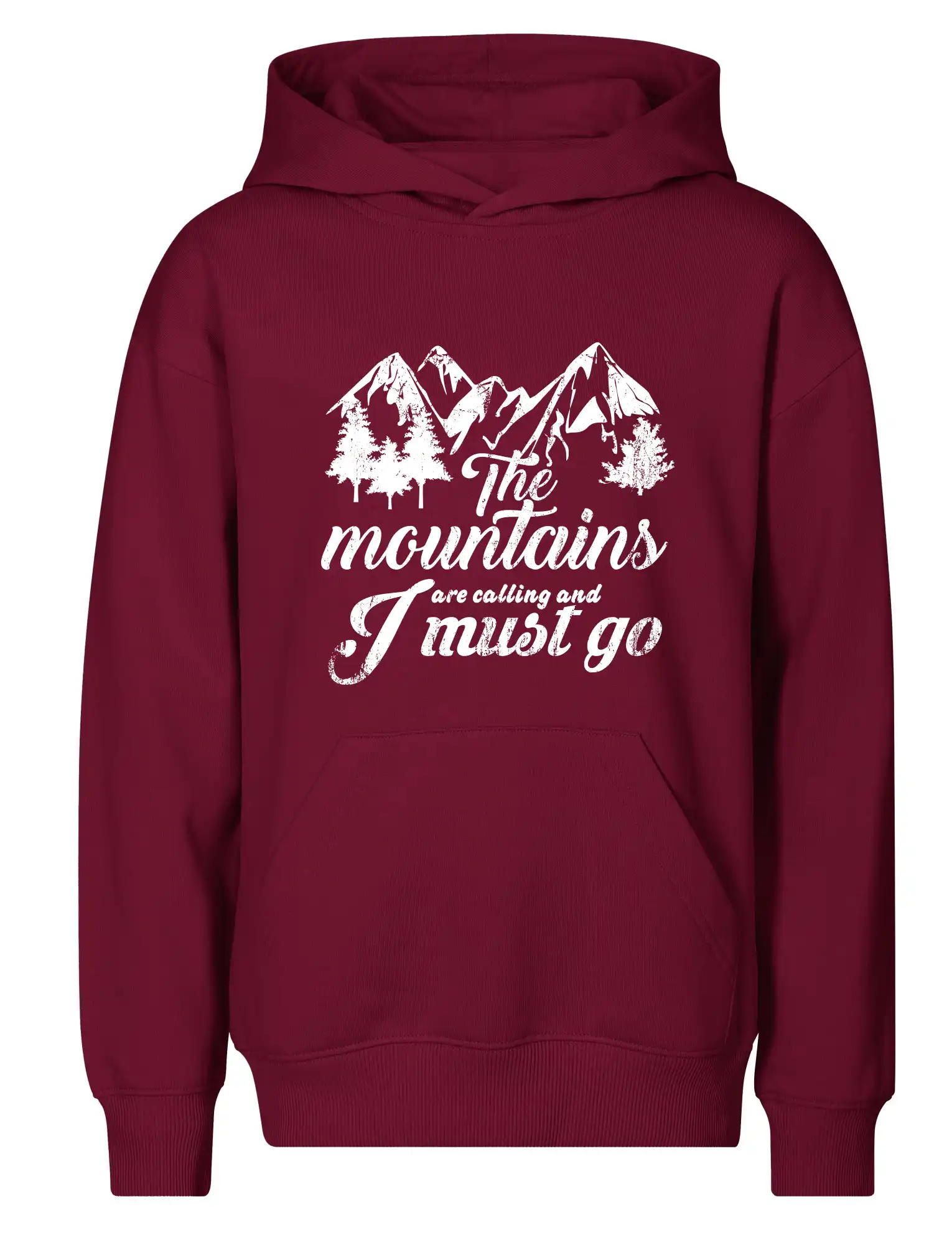 The mountains are calling and i must go