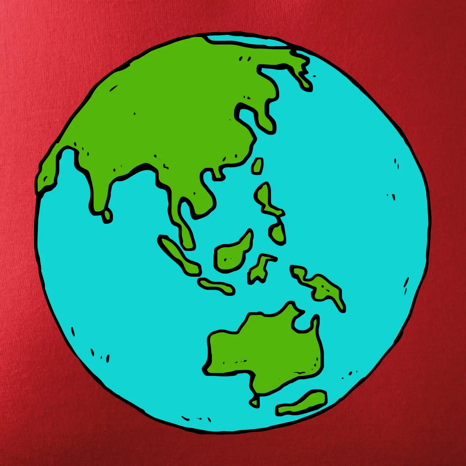Planeta na prsu - Austrálie