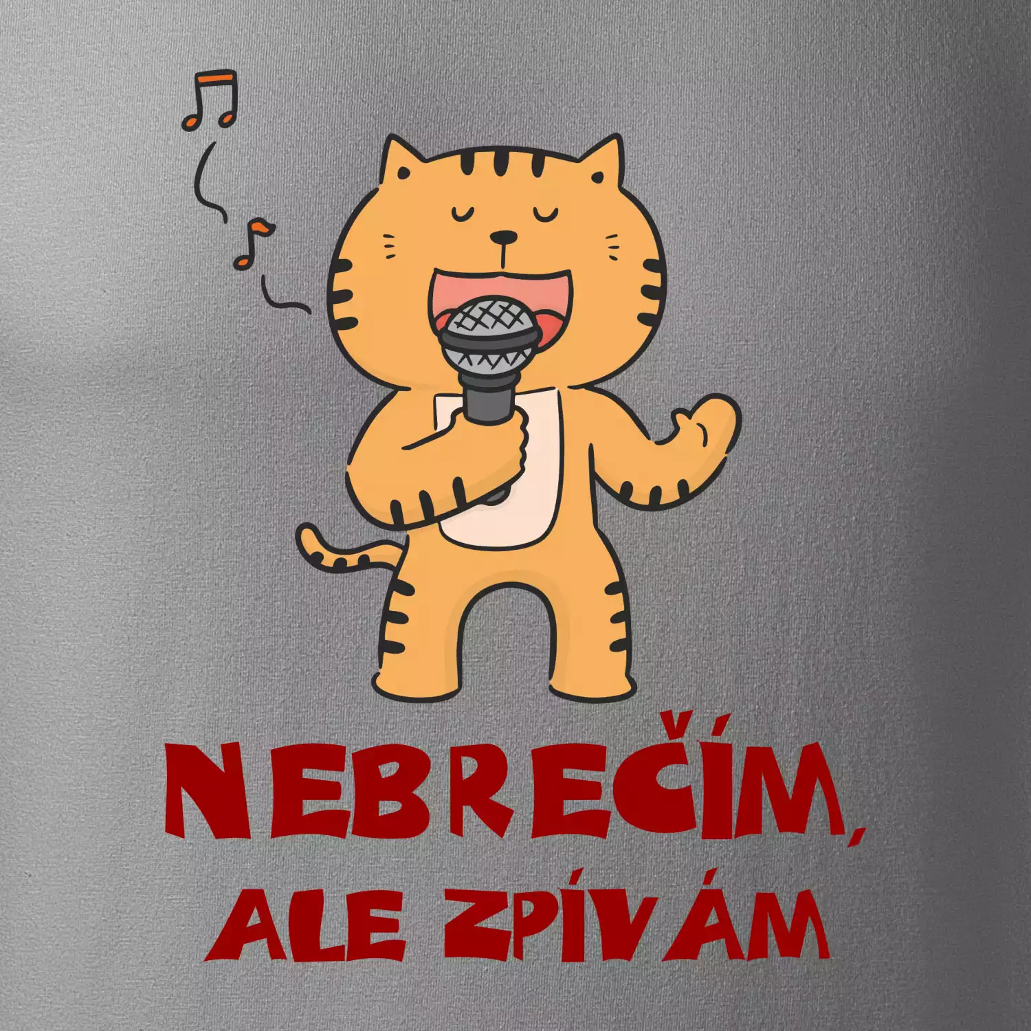 Nebrečím, ale zpívám