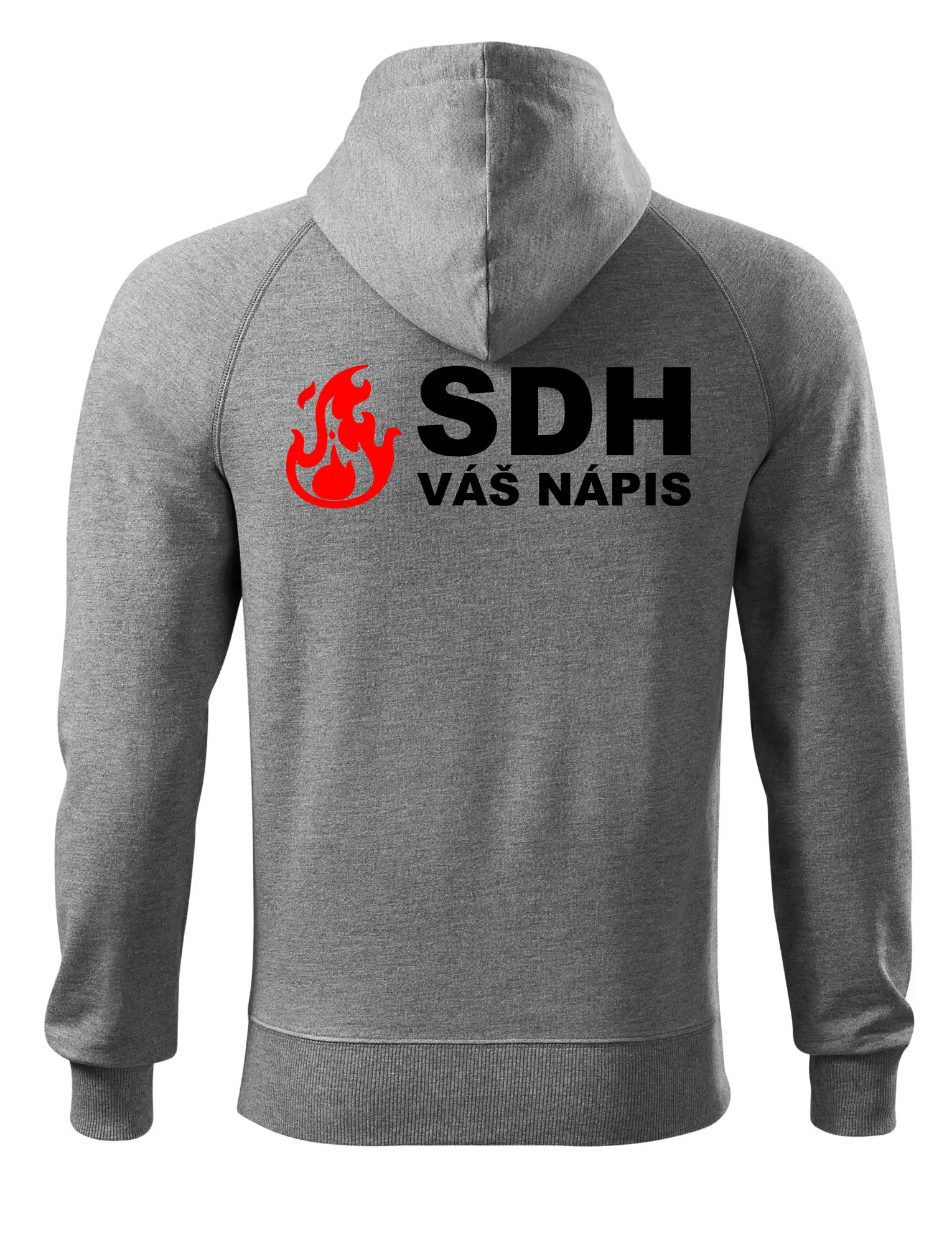 SDH nápis (oheň, firesport, název sboru - vlastní nápis)