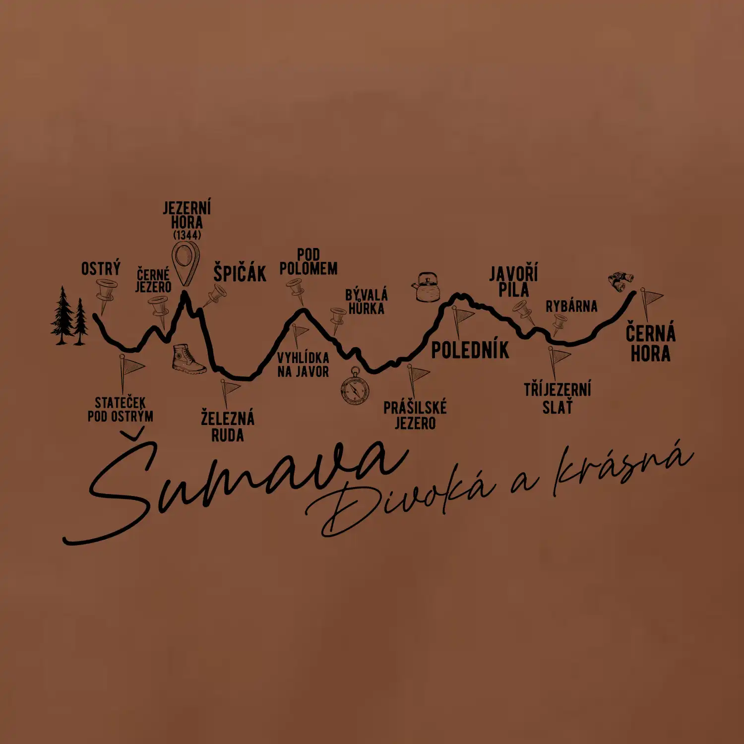 Šumava - Divoká a krásná