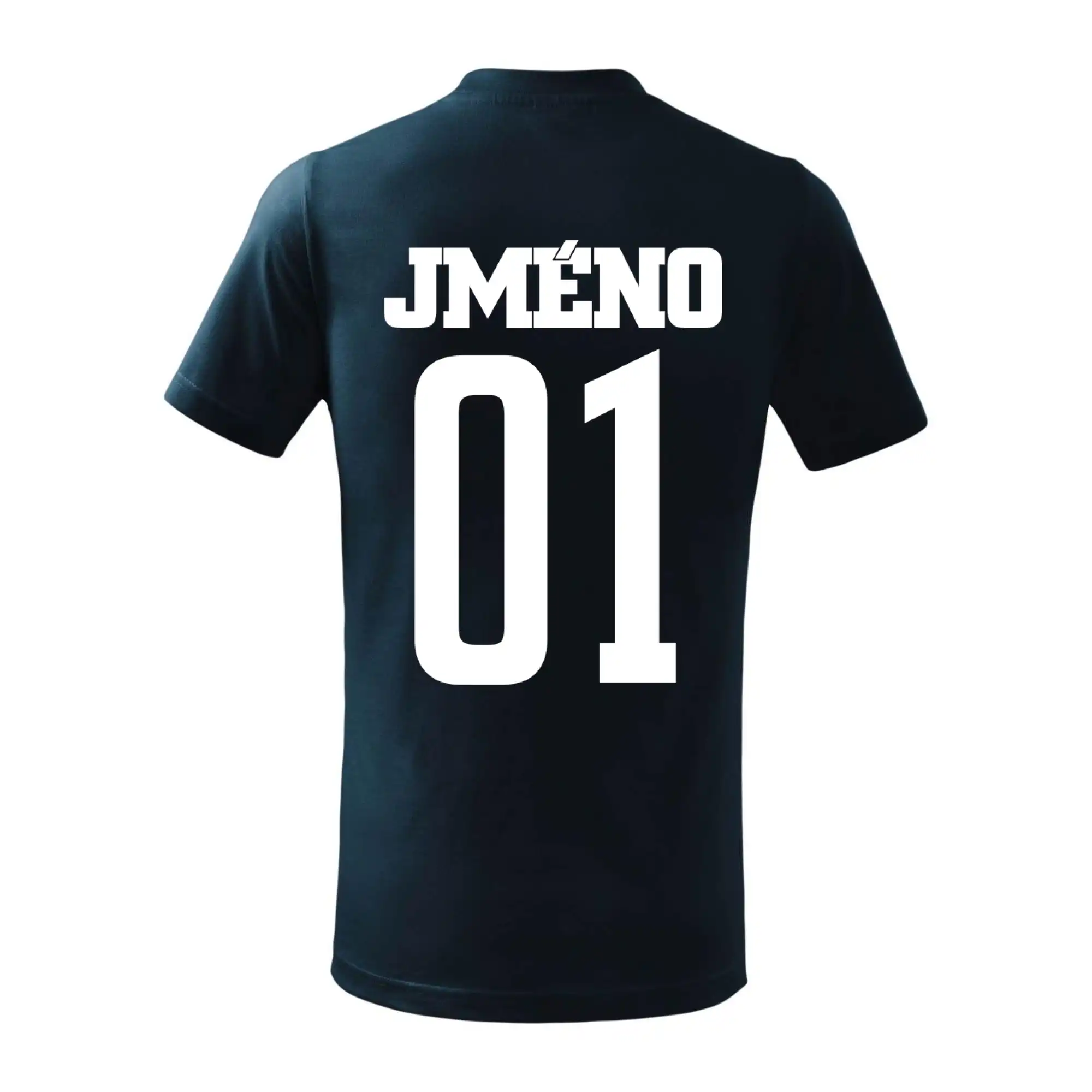 Fotbalový dres - vlastní jméno a číslo