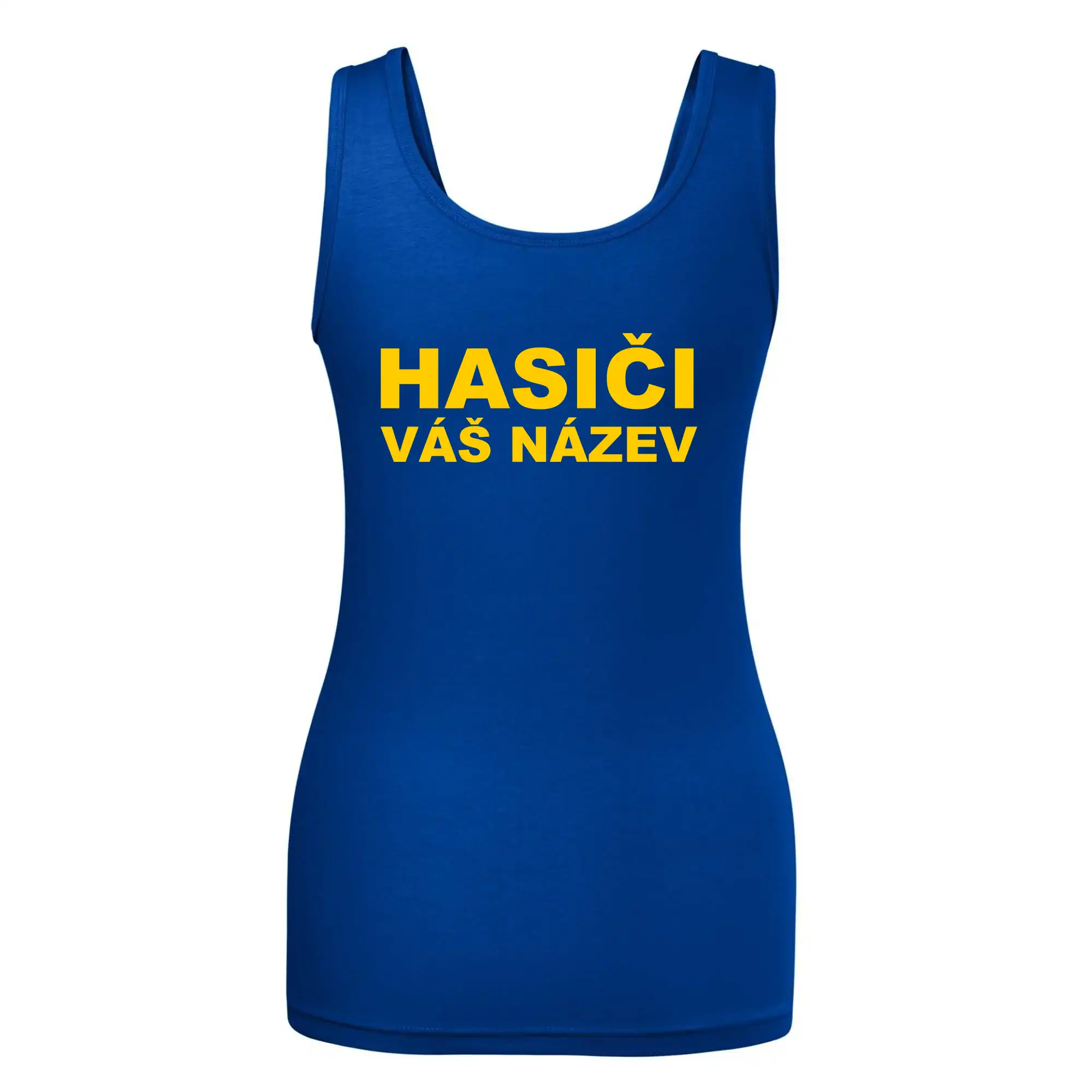 Hasiči - žlutý nápis - váš název sboru