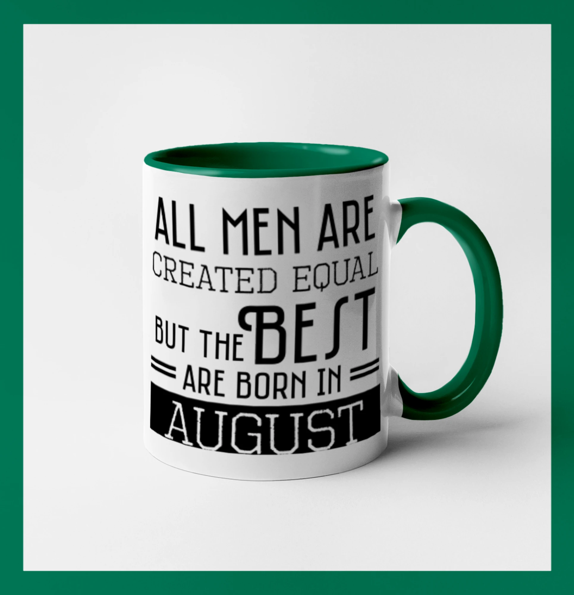 All men are created equal august