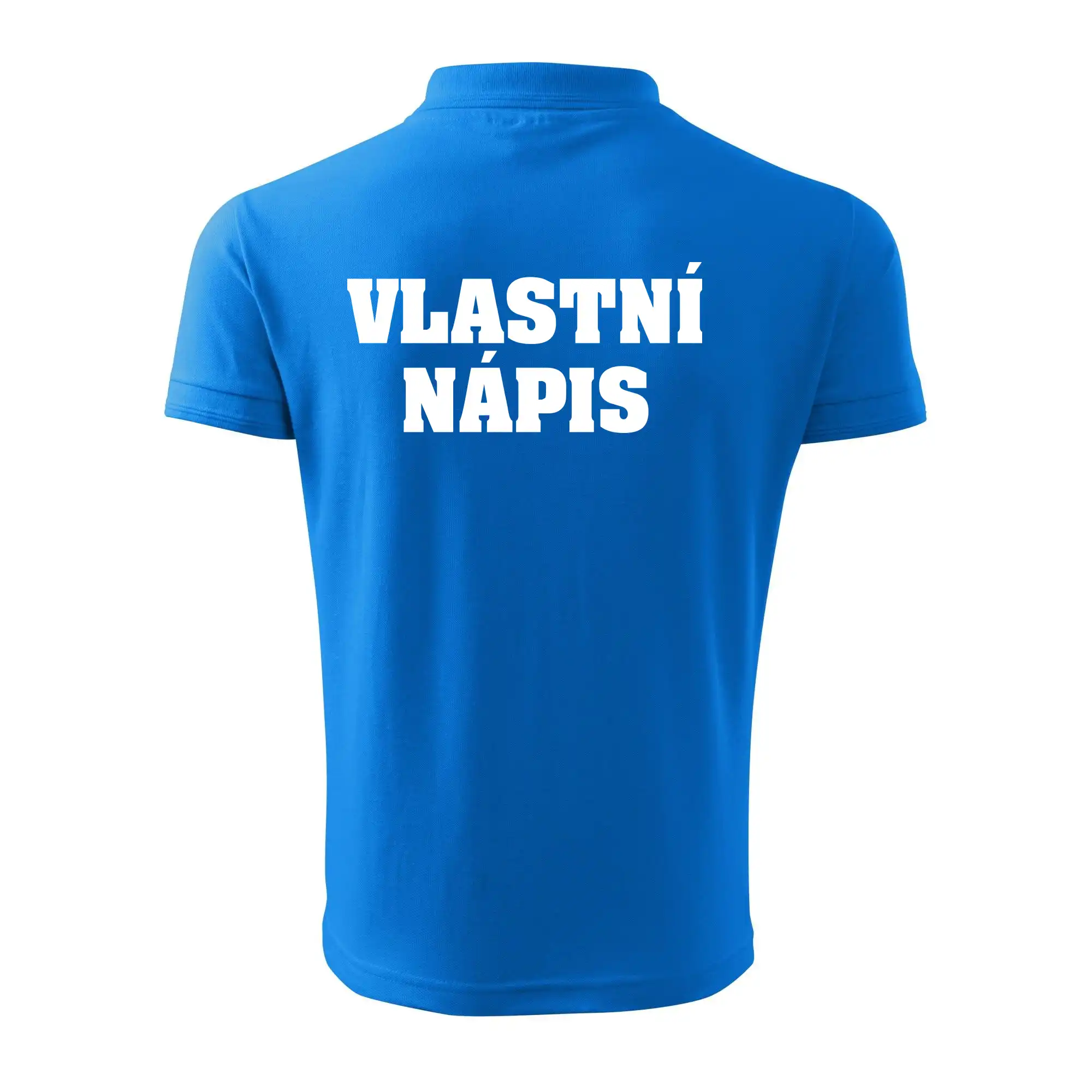 Hvězda života - vlastní nápis vpředu a vzadu