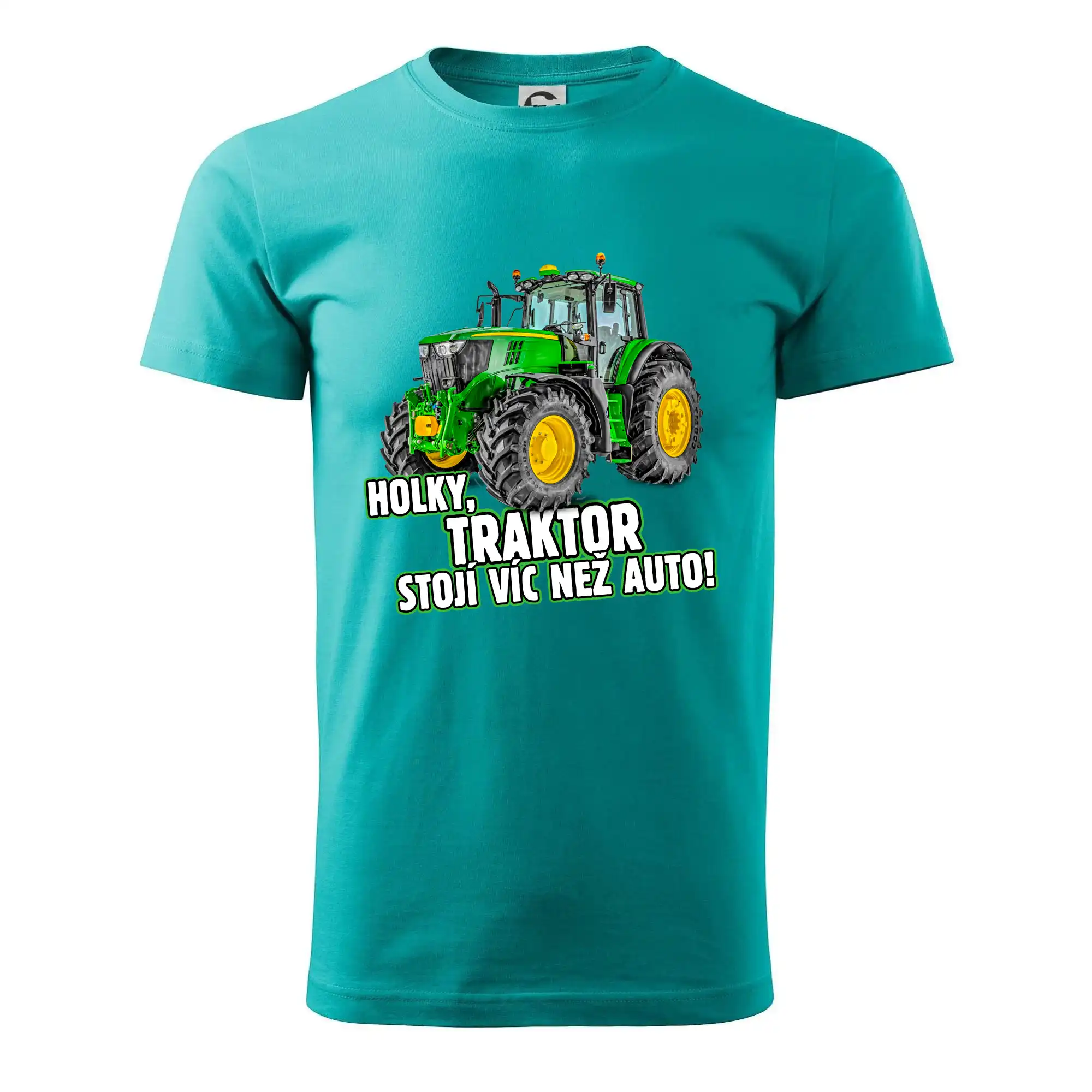Holky, traktor stojí víc než auto
