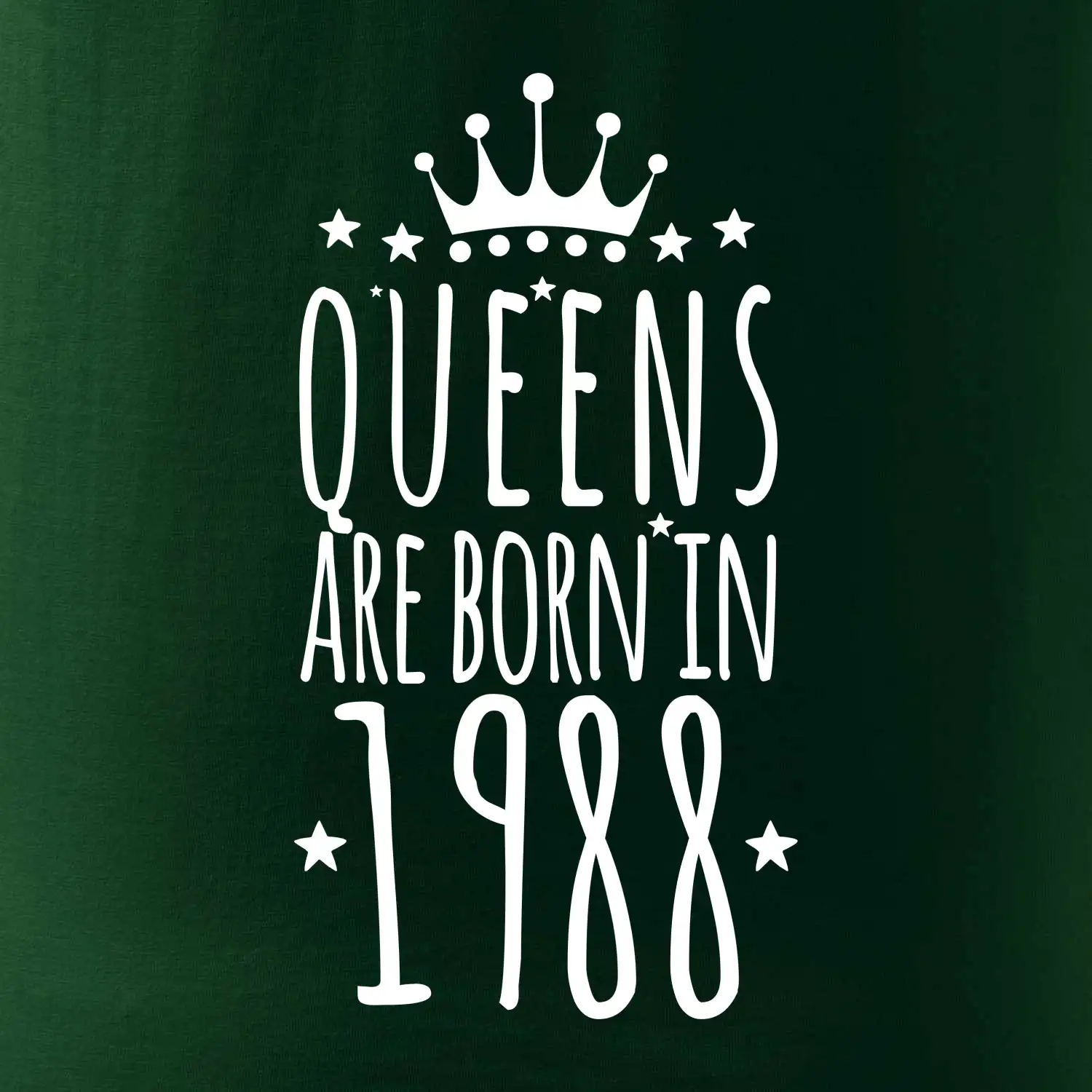 Queens are born in 1988