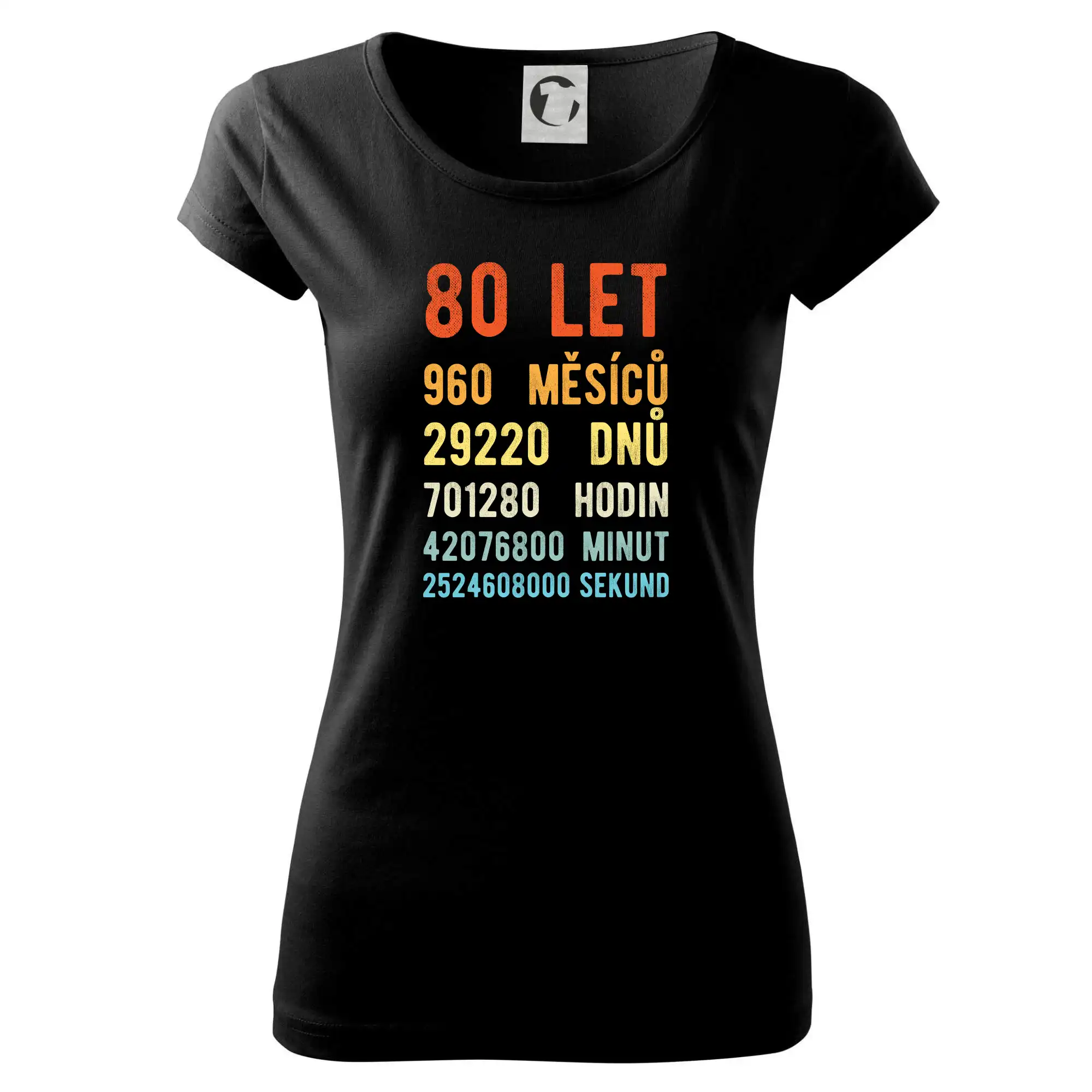 Narozeniny 80 přepočet času