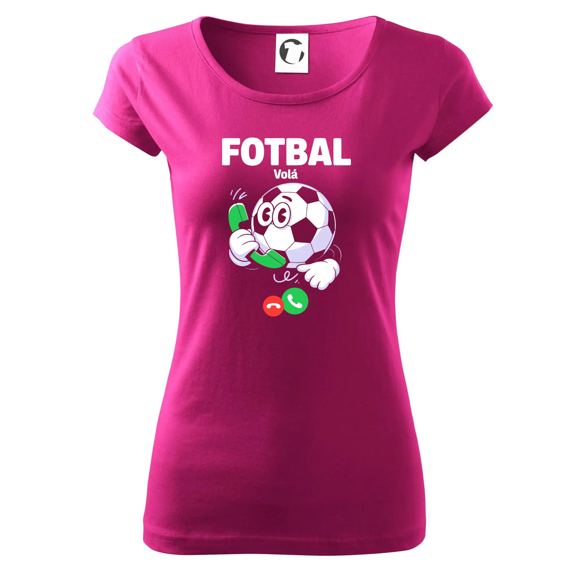 Karikatura fotbal volá