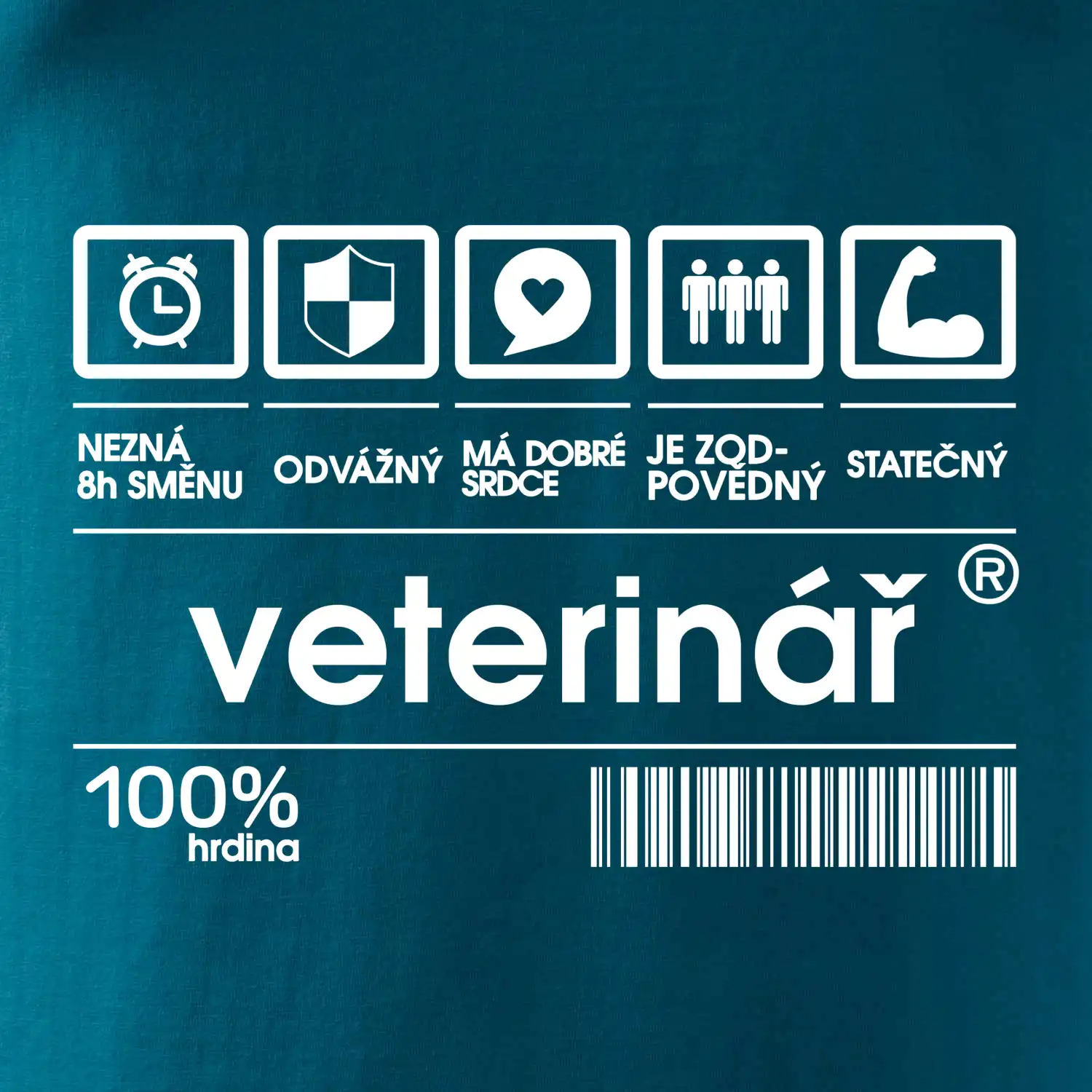 Čárový kód - Veterinář