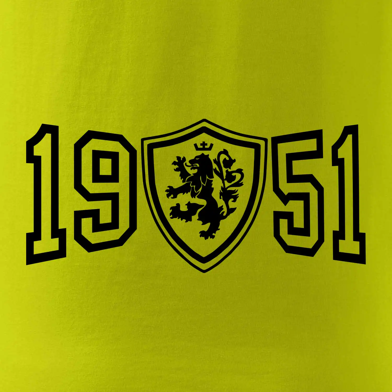 Narozeninový motiv - znak - 1951