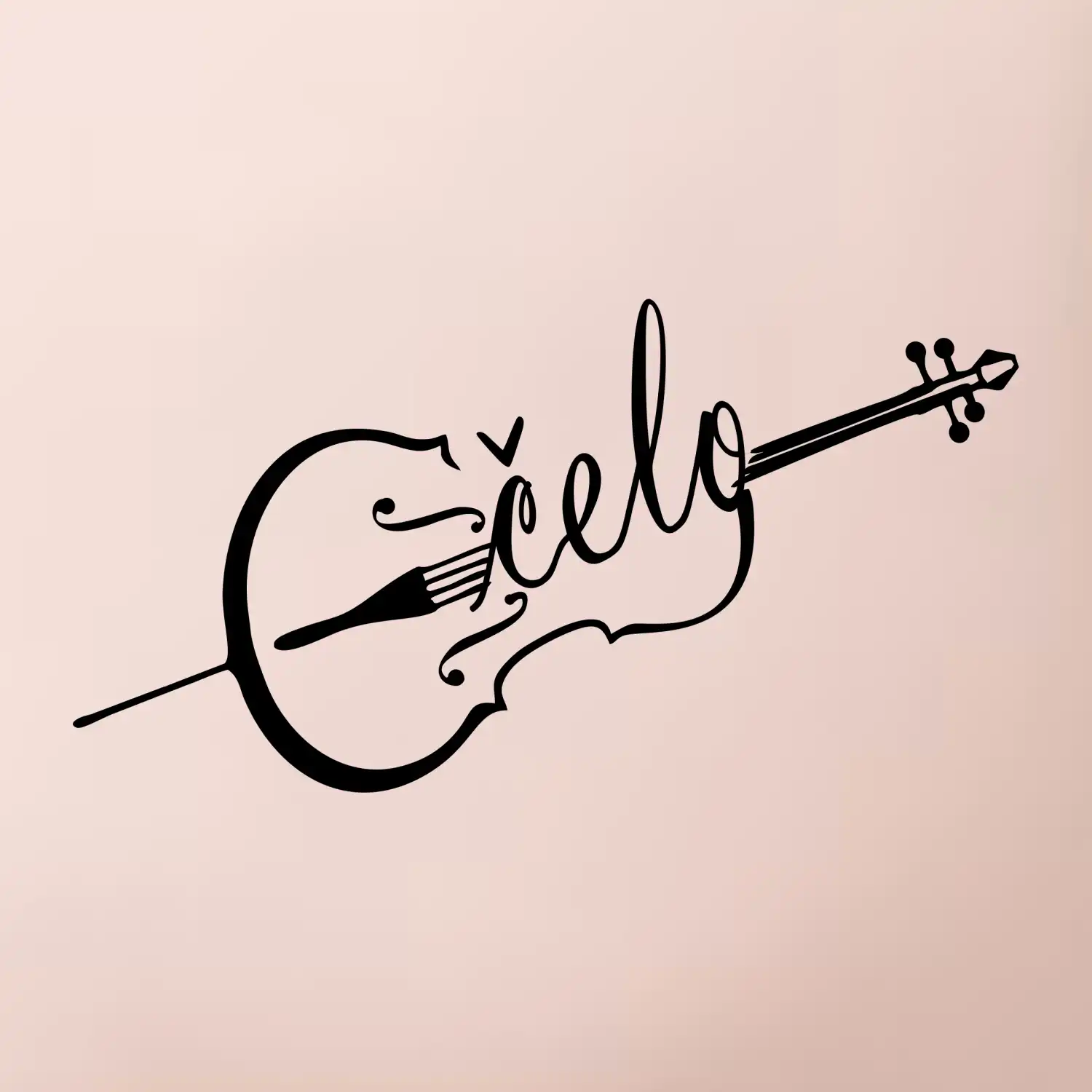 Čelo nápis