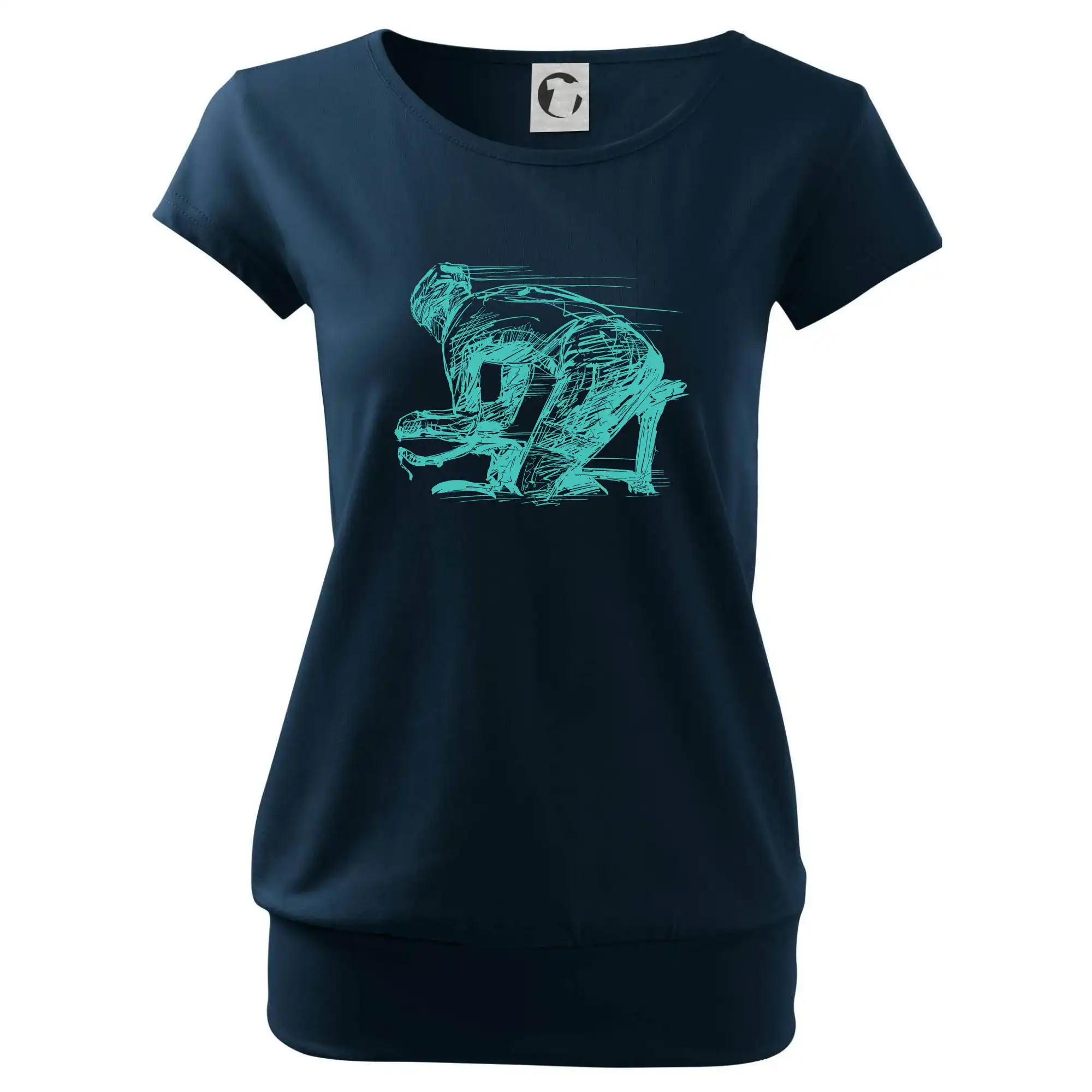 Silniční cyklista zadek