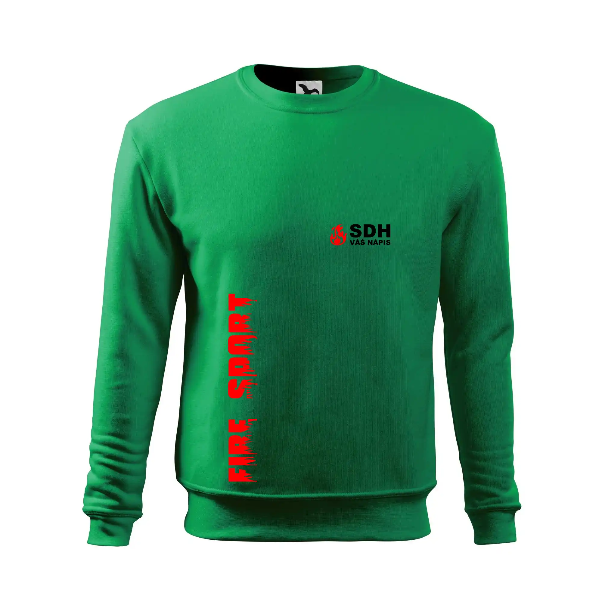 SDH nápis (oheň, firesport, název sboru - vlastní nápis)