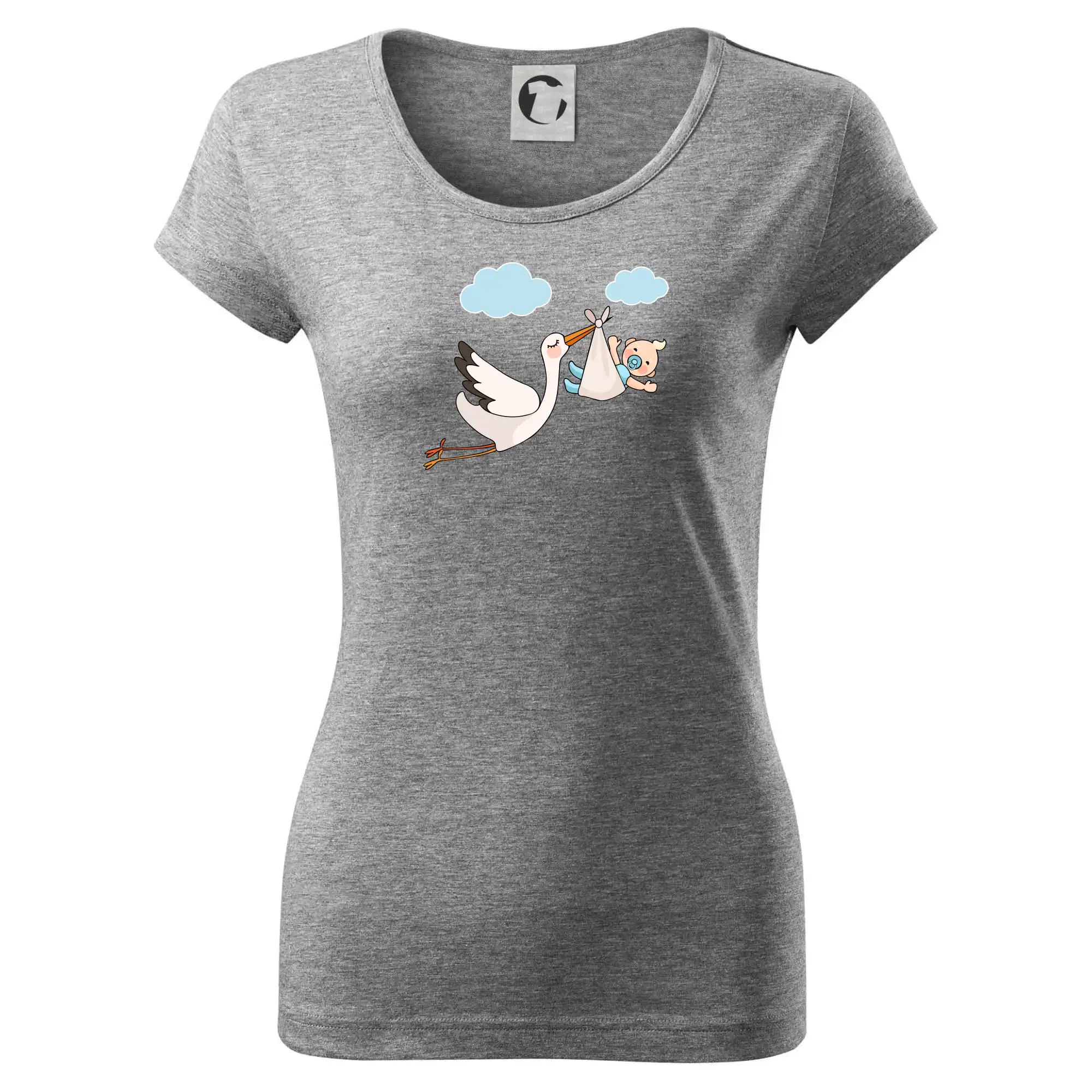 Čáp čekáme miminko - kluk