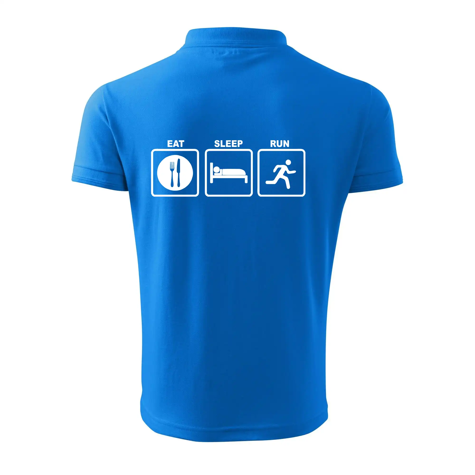 Eat sleep run čtverce