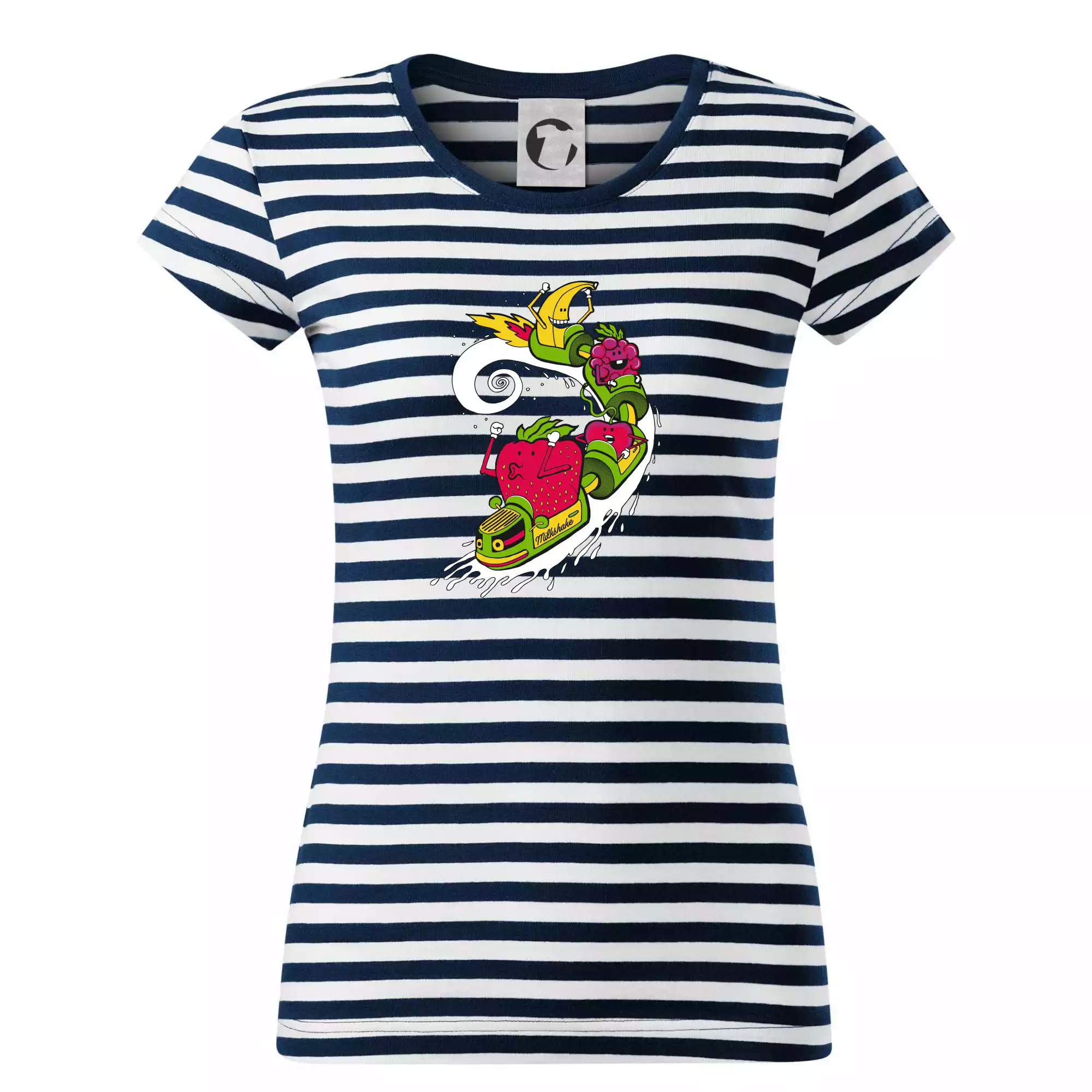 Milkshake vlak kreslený (Pecka design)