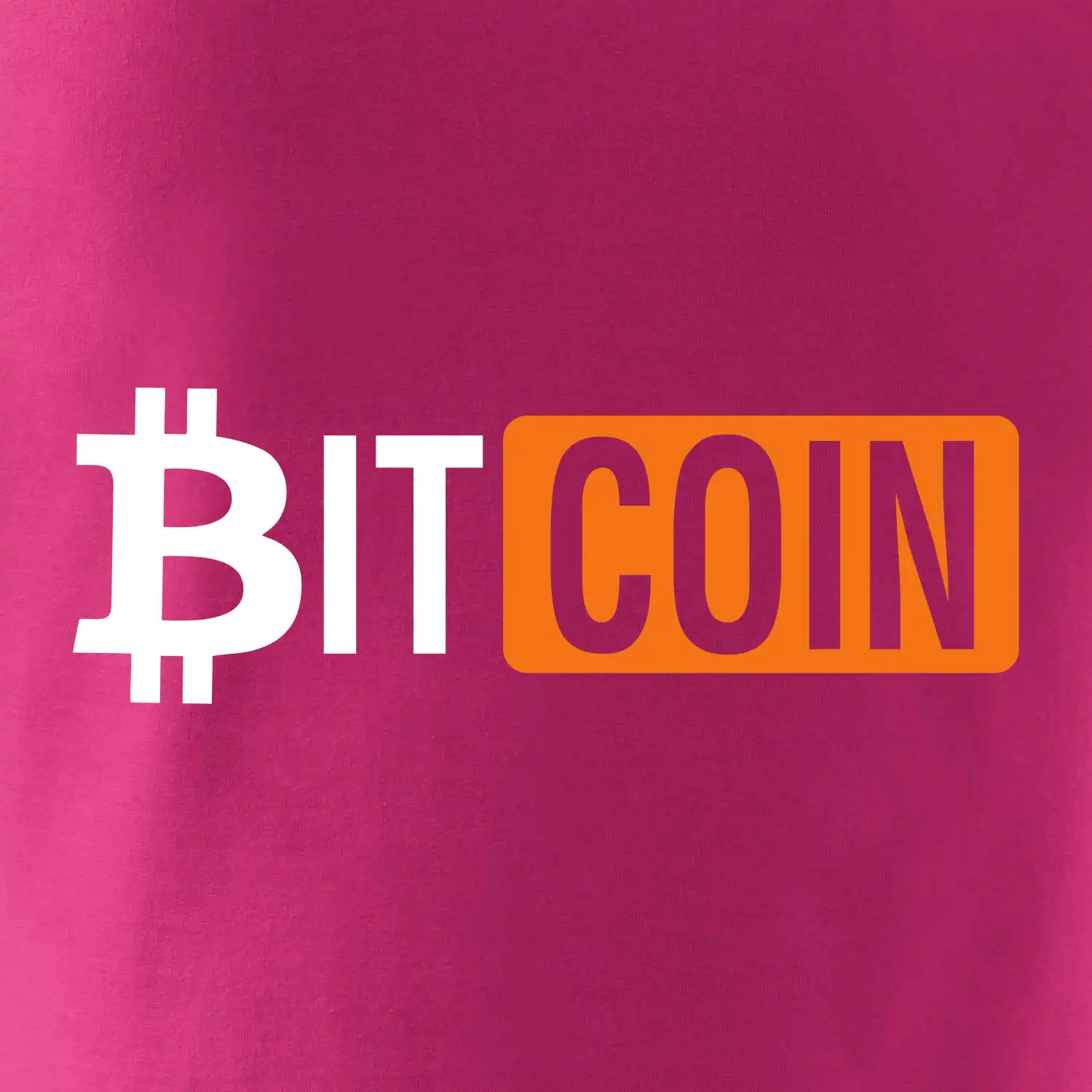 Bitcoin nápis