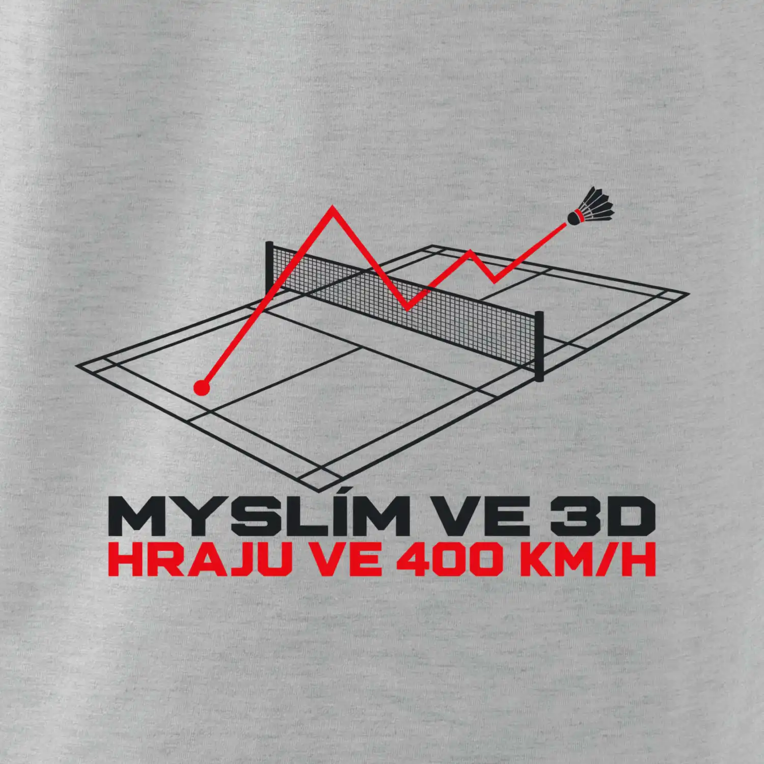 Badminton myslím ve 3d