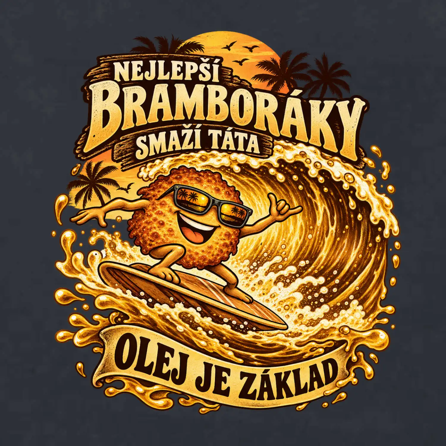 Nejlepší bramboráky smaží táta Olej je základ