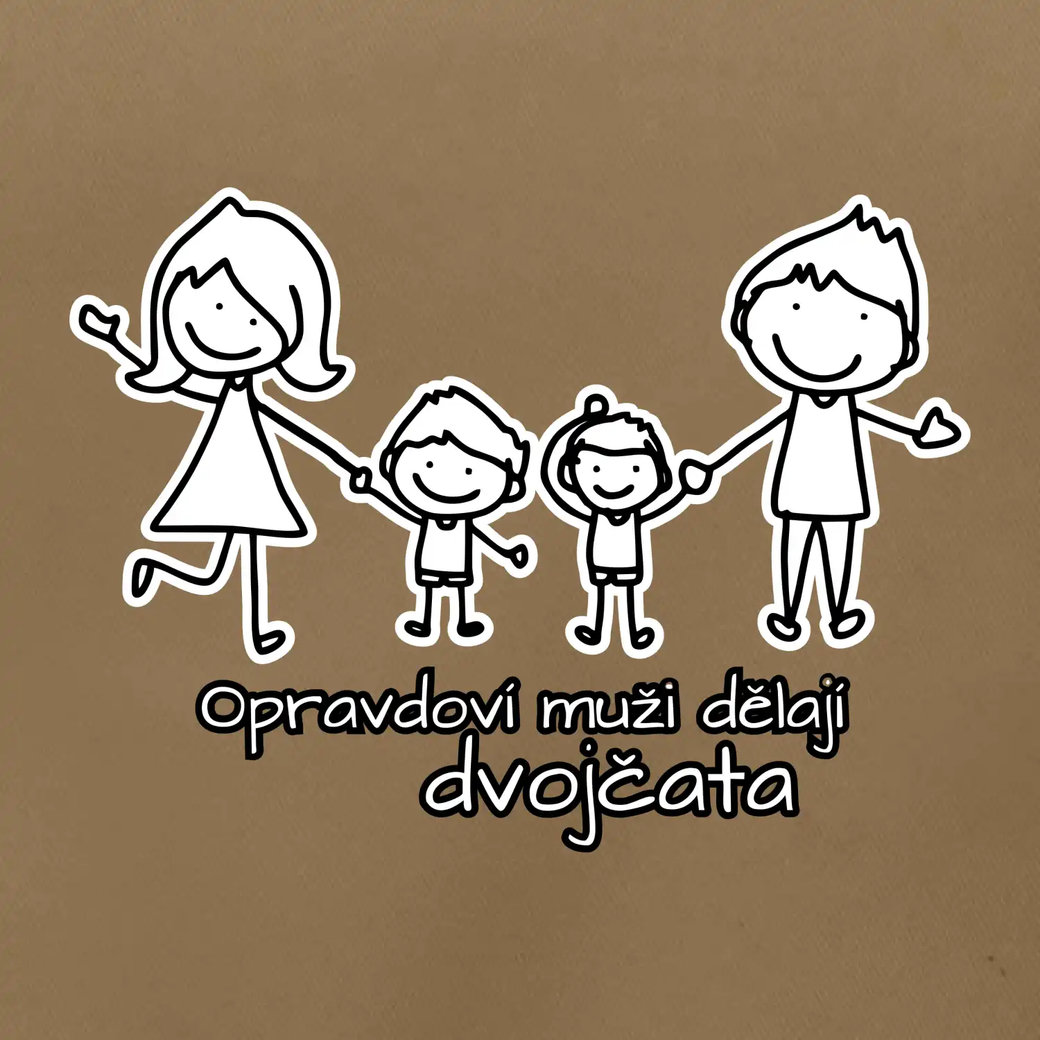 Opravdoví muži dělají dvojčata - kluk kluk