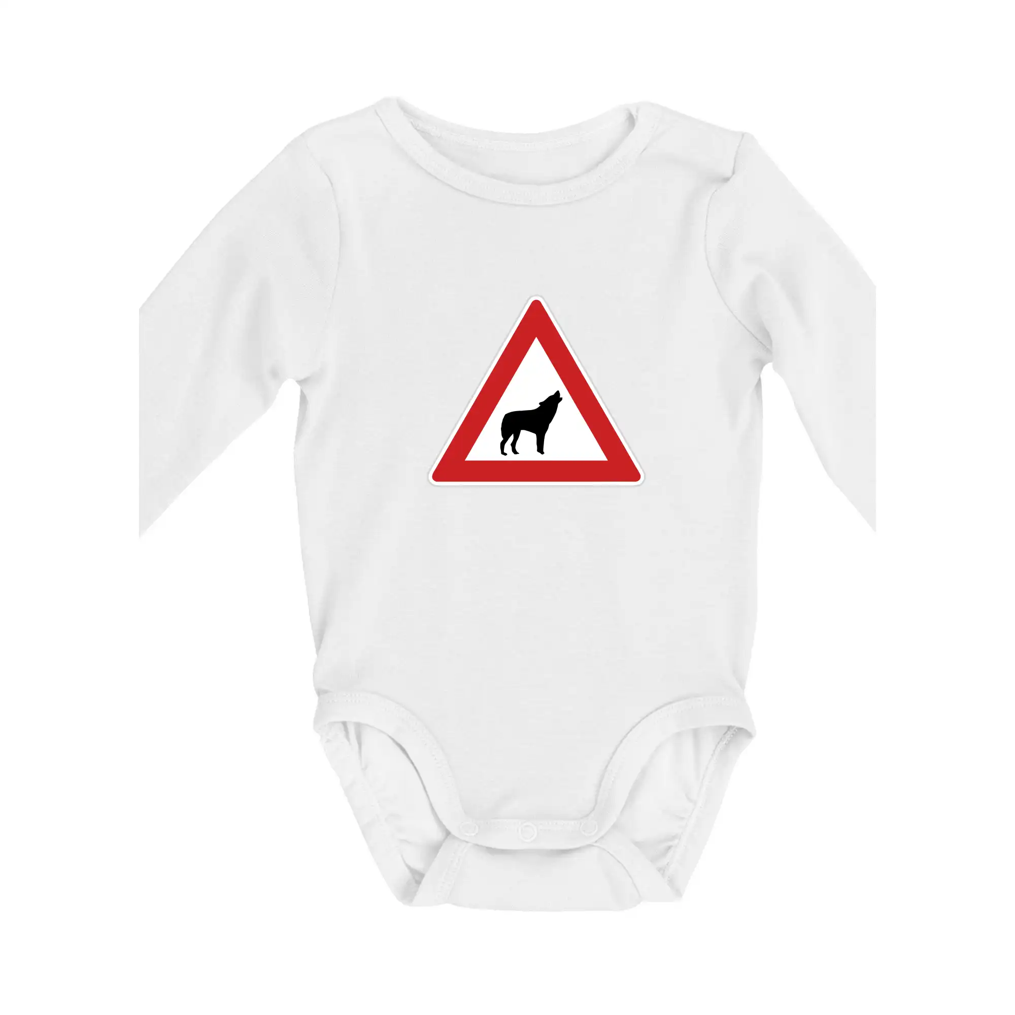 Dopravní značka - Pozor vlk