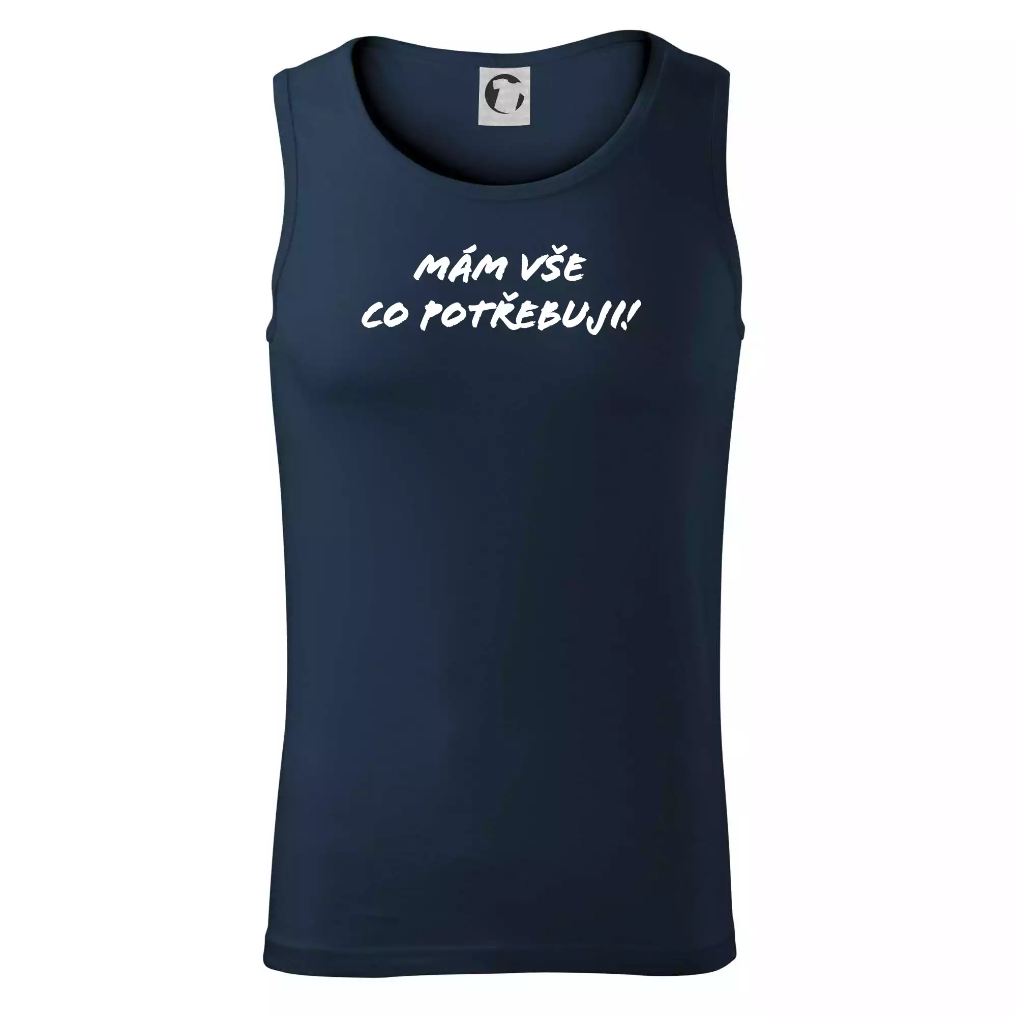 Nápis mám vše co potřebuji