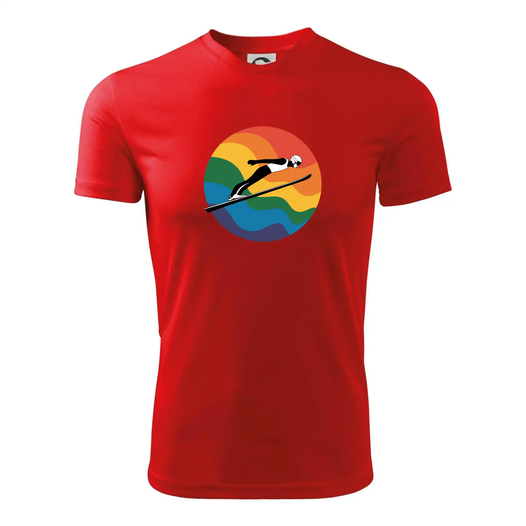 Skokan na lyžích v kruhu