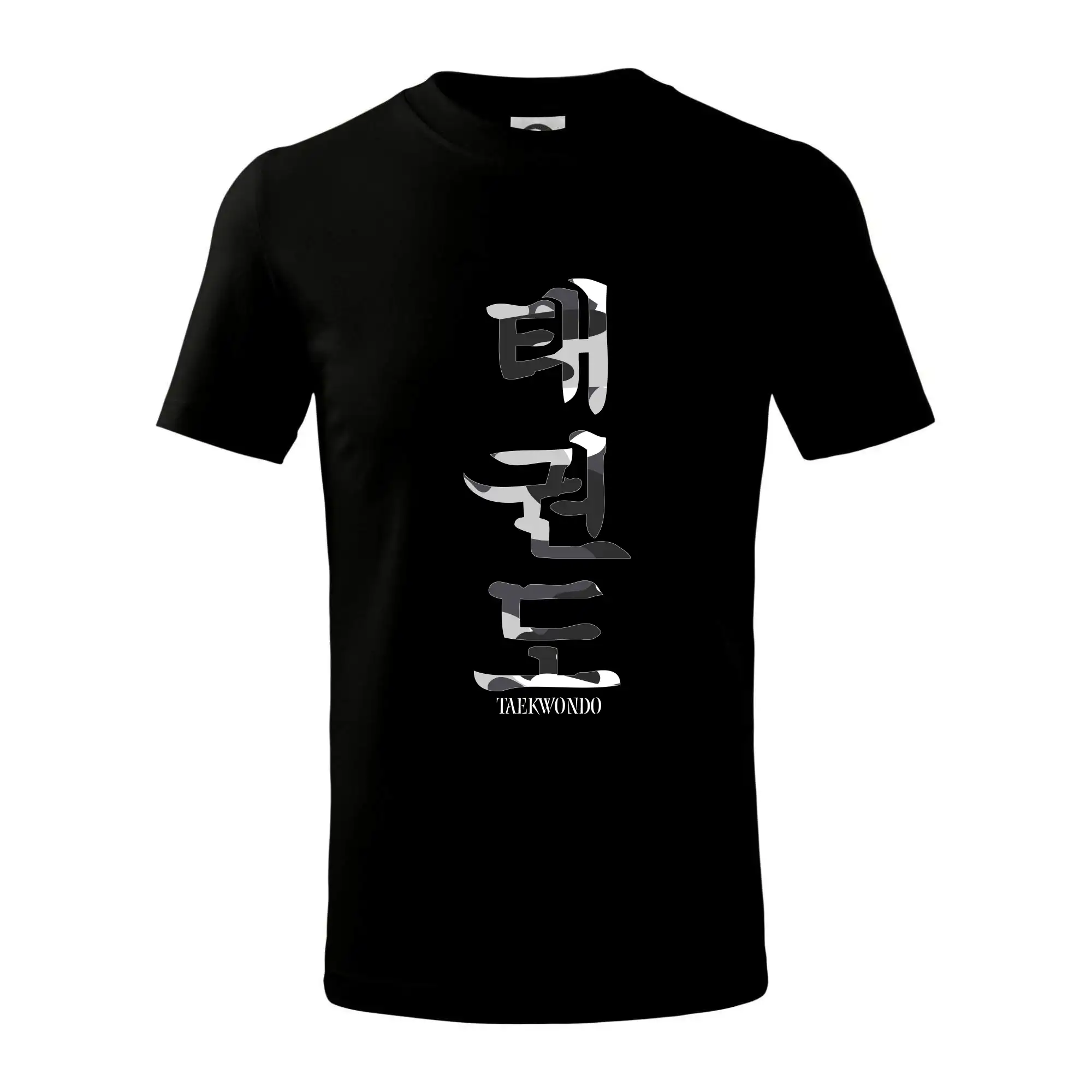 Taekwondo maskáčový nápis