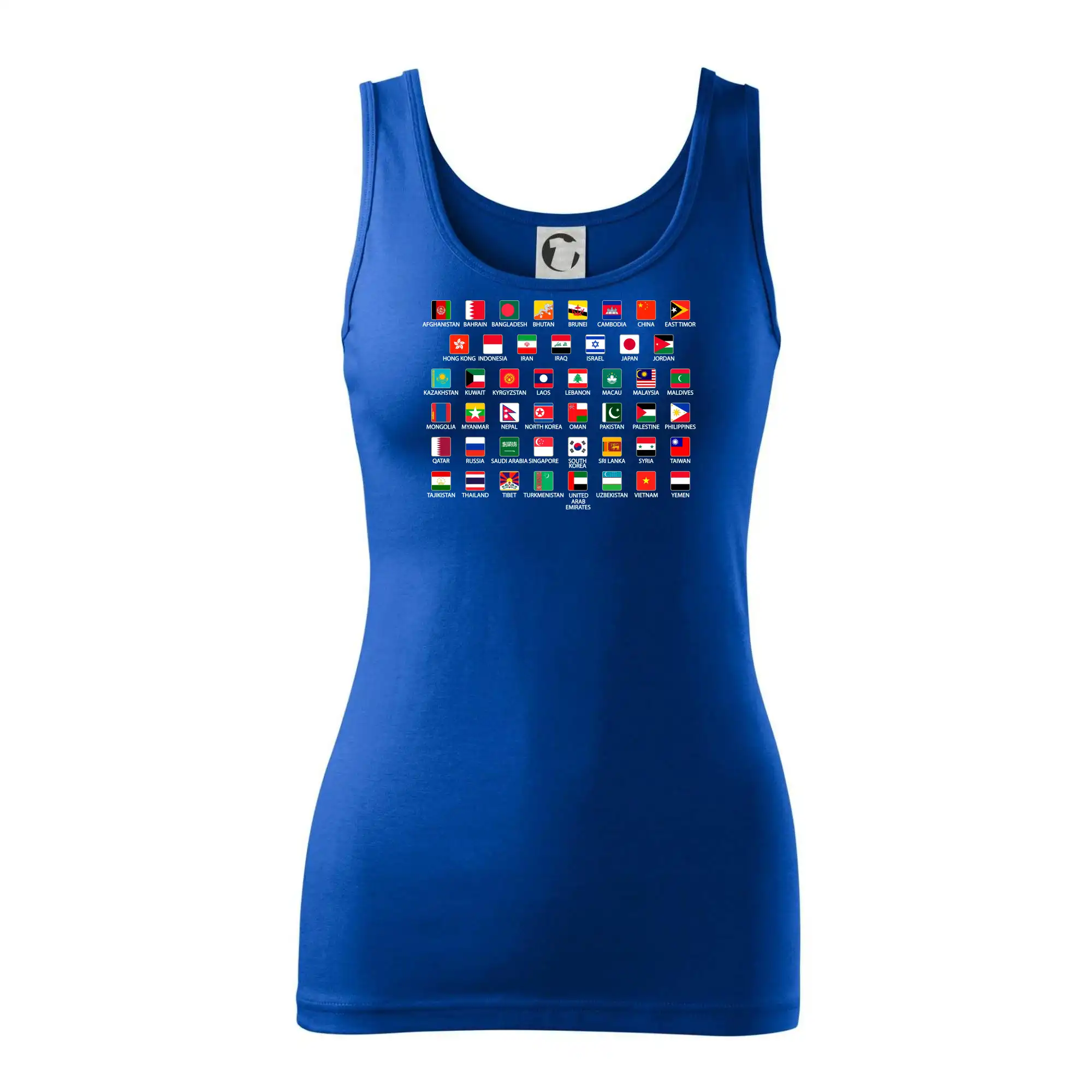 Vlajky států - Asie