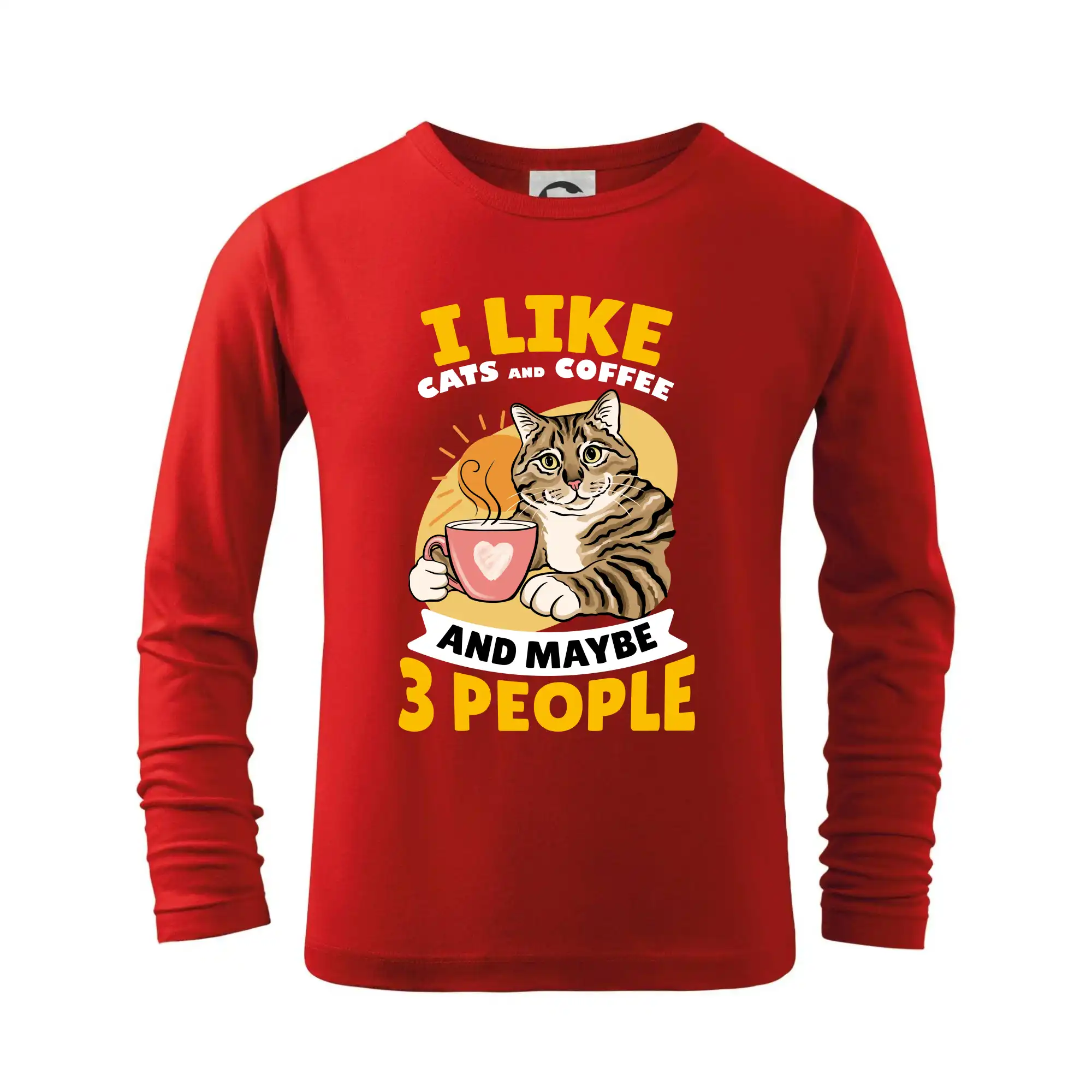 I like cats and coffee and maybe 3 people