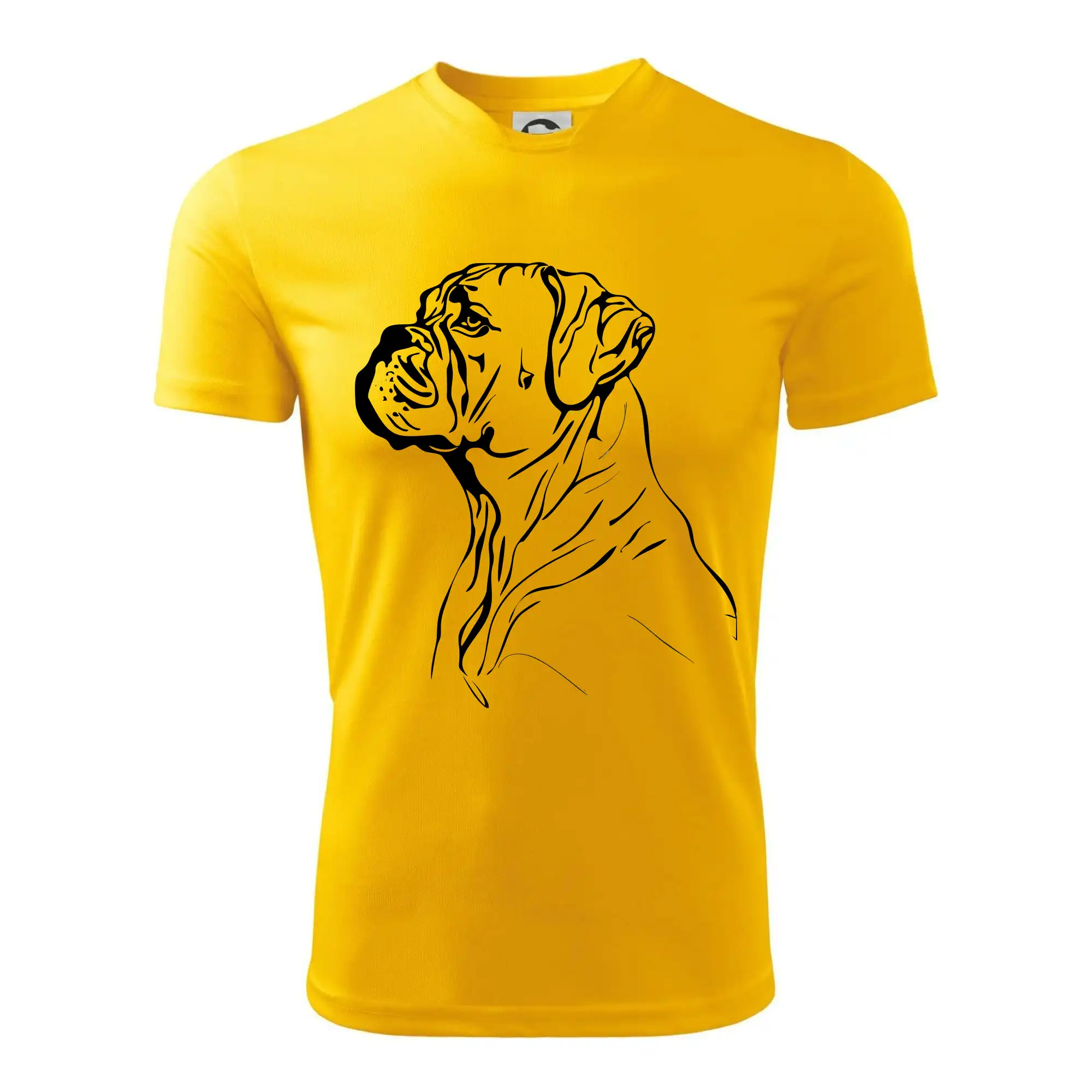 Boxer černá kresba