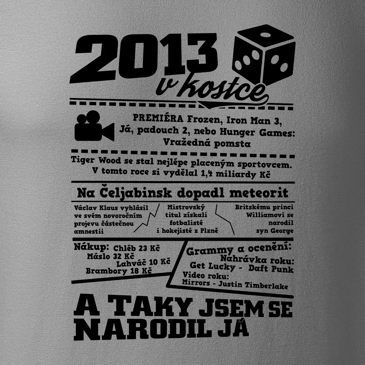 2013 v kostce