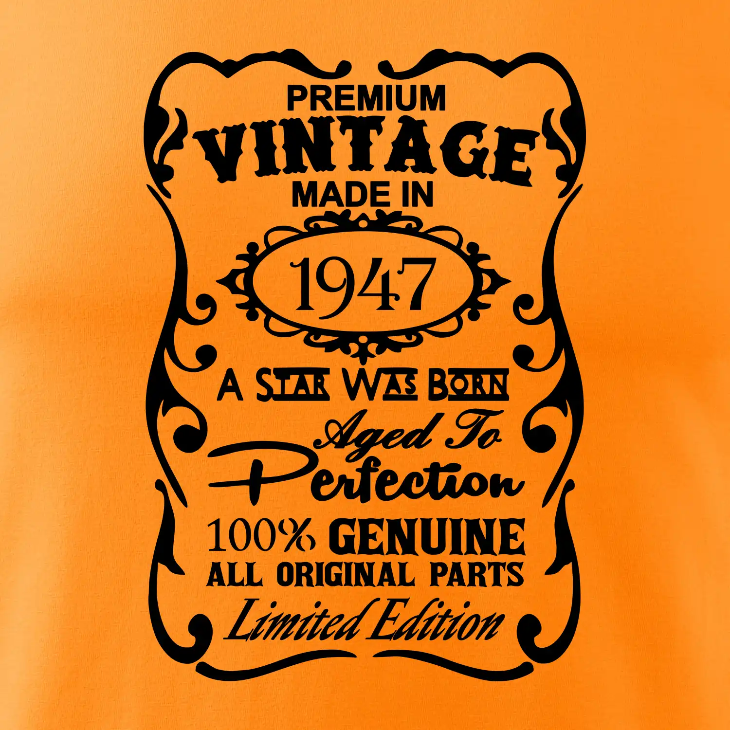 Vintage Etiketa - 1947