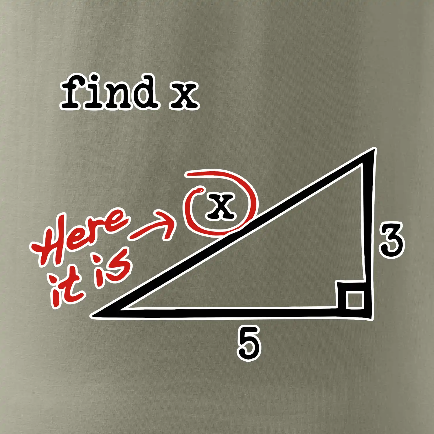 Find X - geometrie