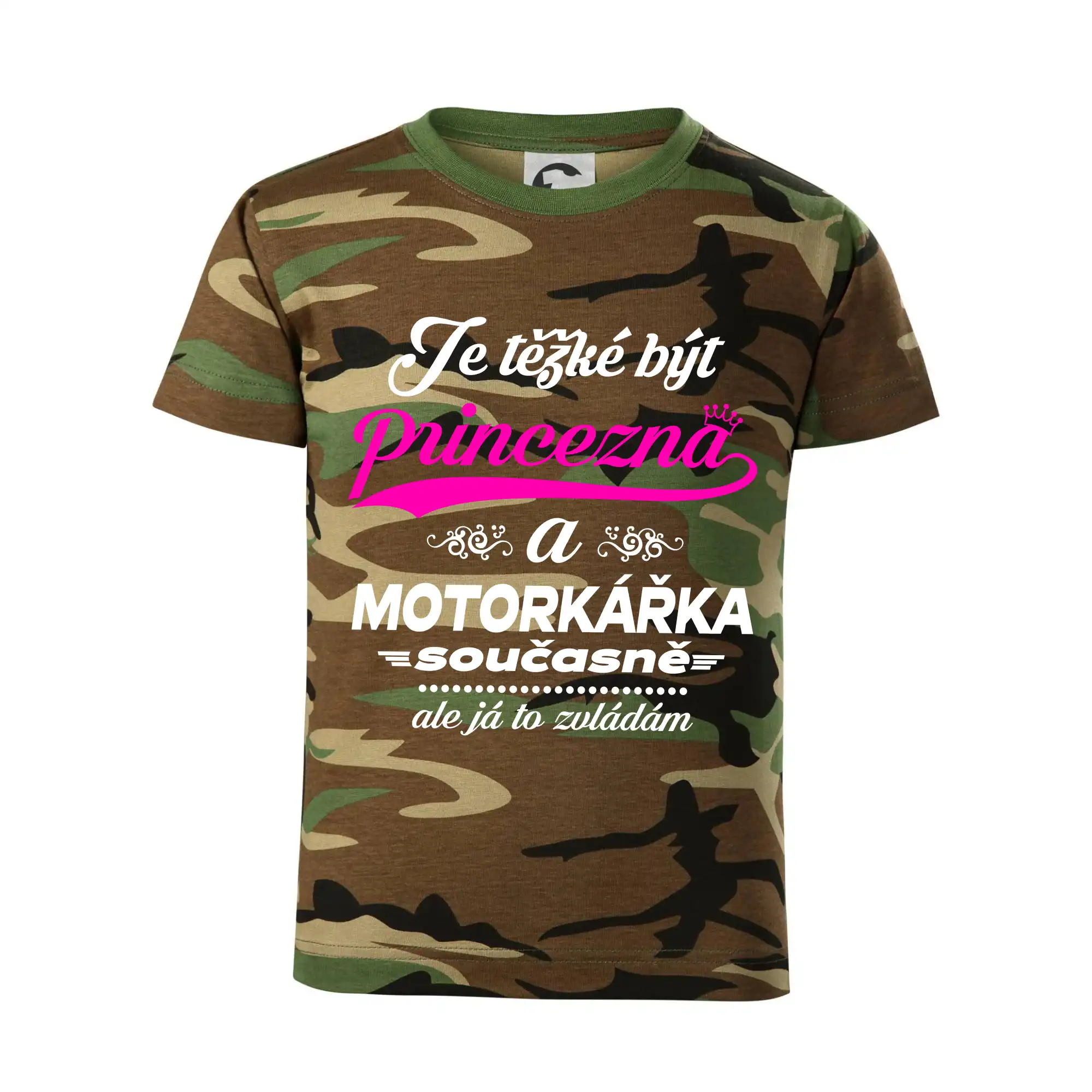 Je těžké být princezna - motorkářka
