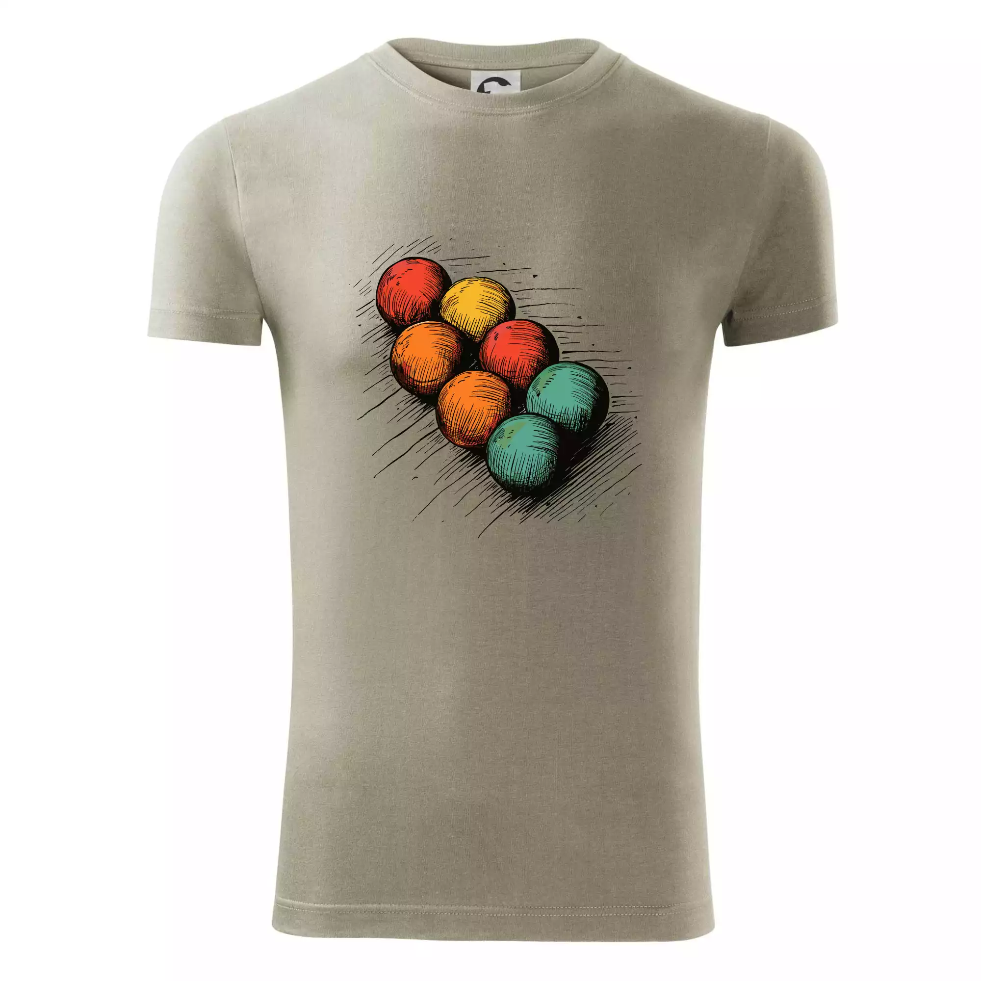 Petanque koule kresba