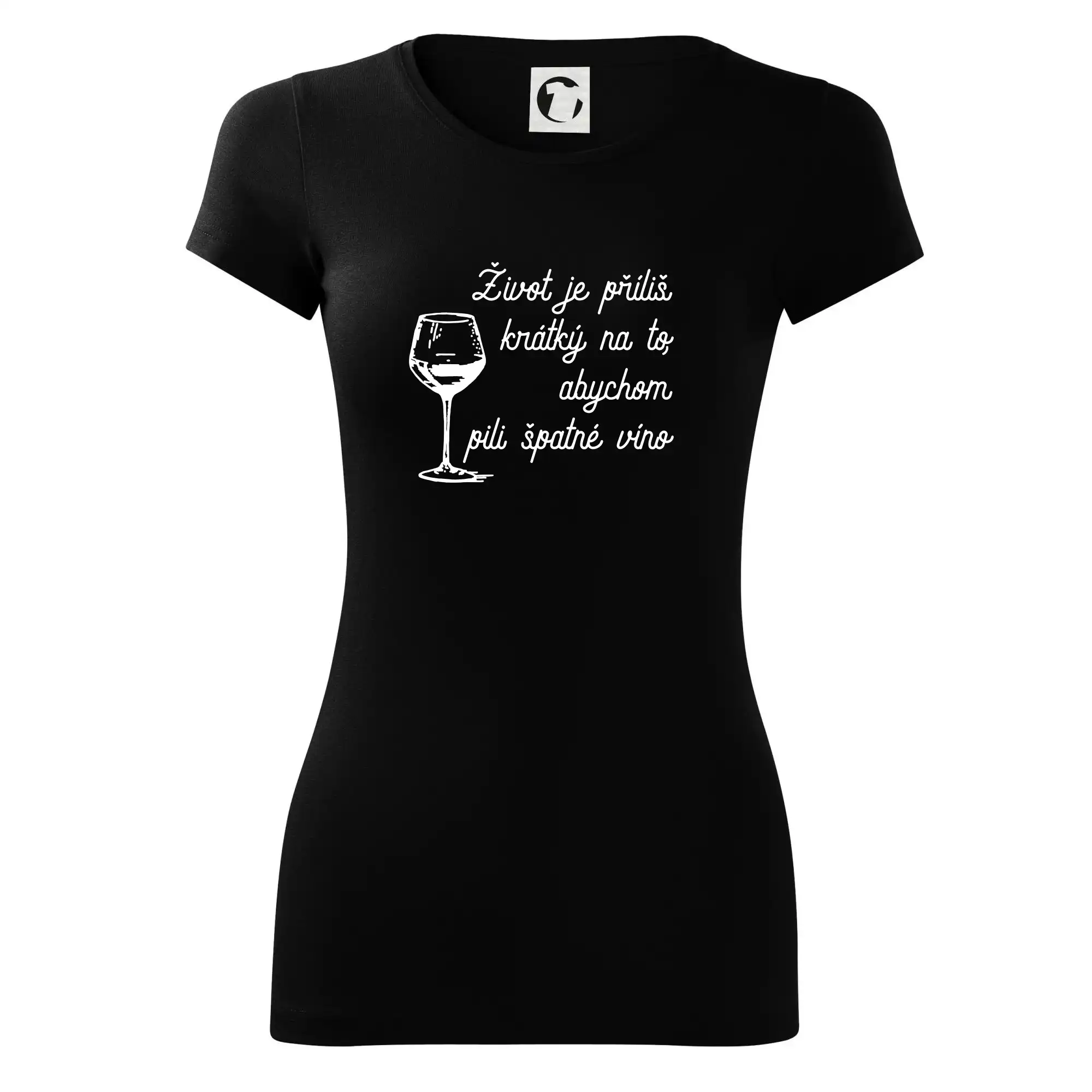 Život je příliš krátký - sklenička