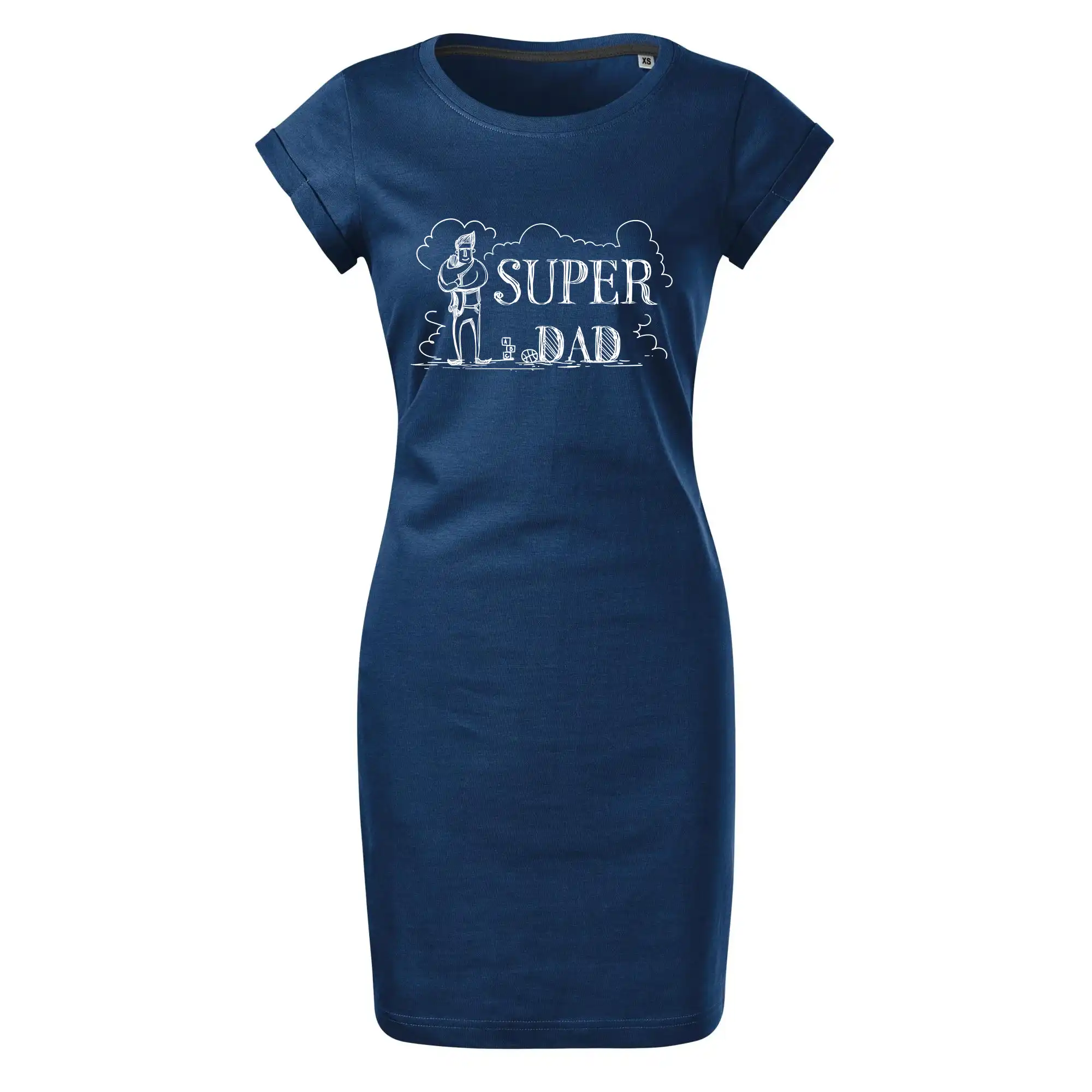 Kreslený nápis super dad